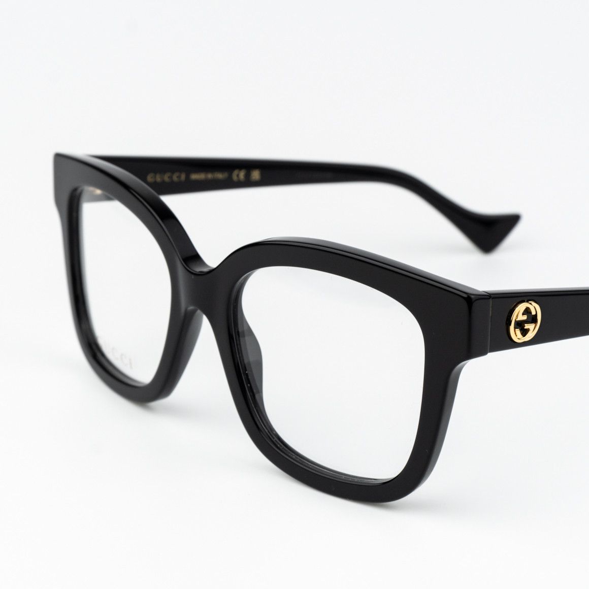Gucci Gucci Women Eyeglasses Black Square GG1258O 004 BRAND NEW Size ONE SIZE - 5 Thumbnail