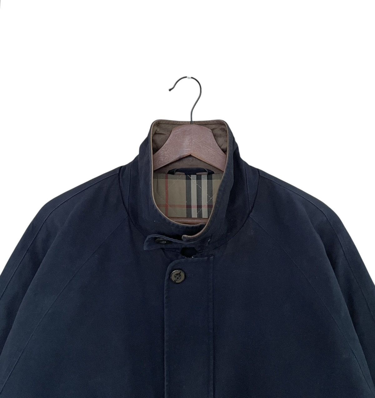 Burberry × Vintage Vintage Brand Burberry Checkered Trench Coat 1990s Size US M / EU 48-50 / 2 - 8 Thumbnail