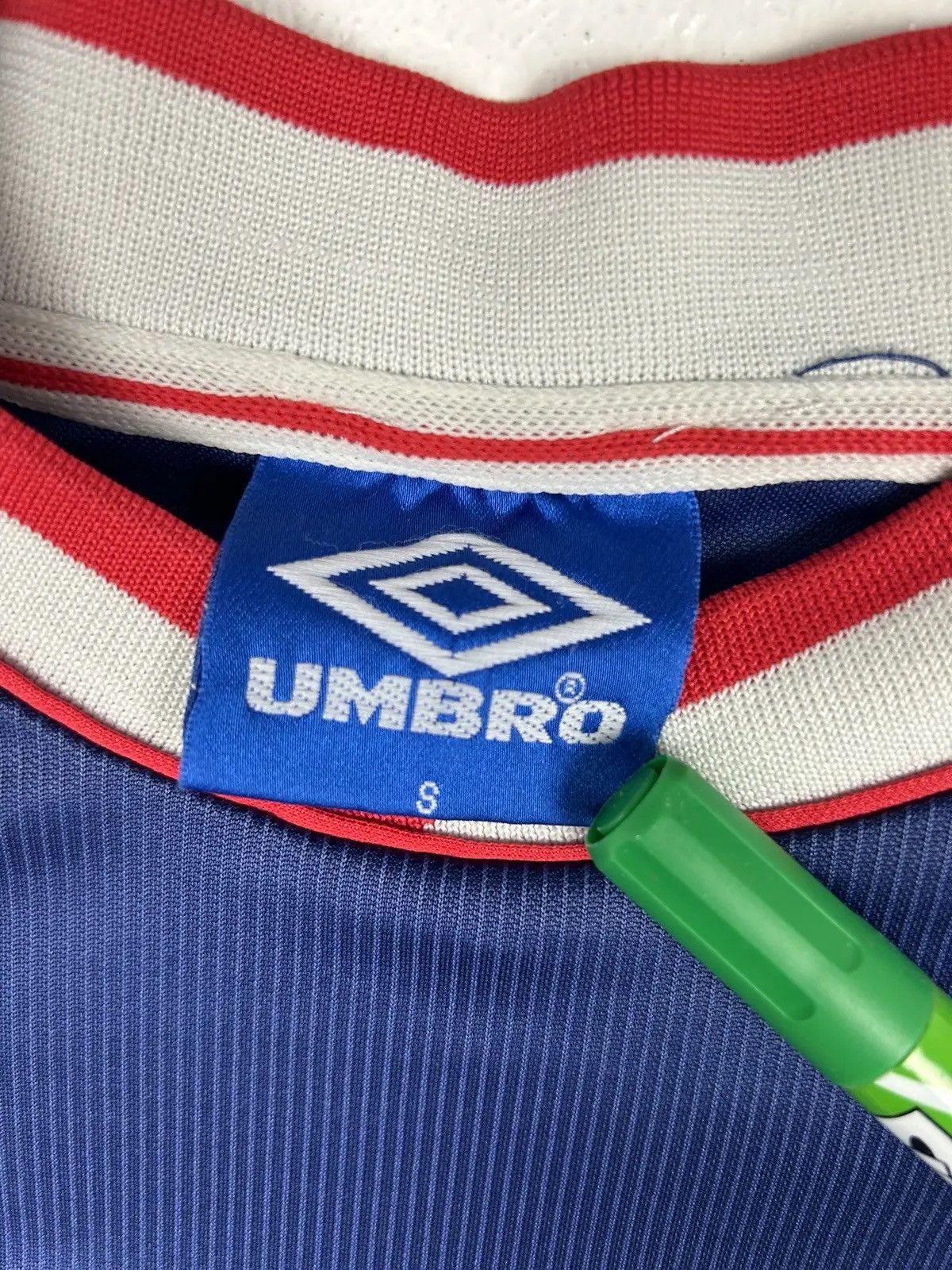 Umbro 90s Vintage Ajax Amsterdam 1999/00 Away Kit Soccer Jersey Size US S / EU 44-46 / 1 - 12 Thumbnail