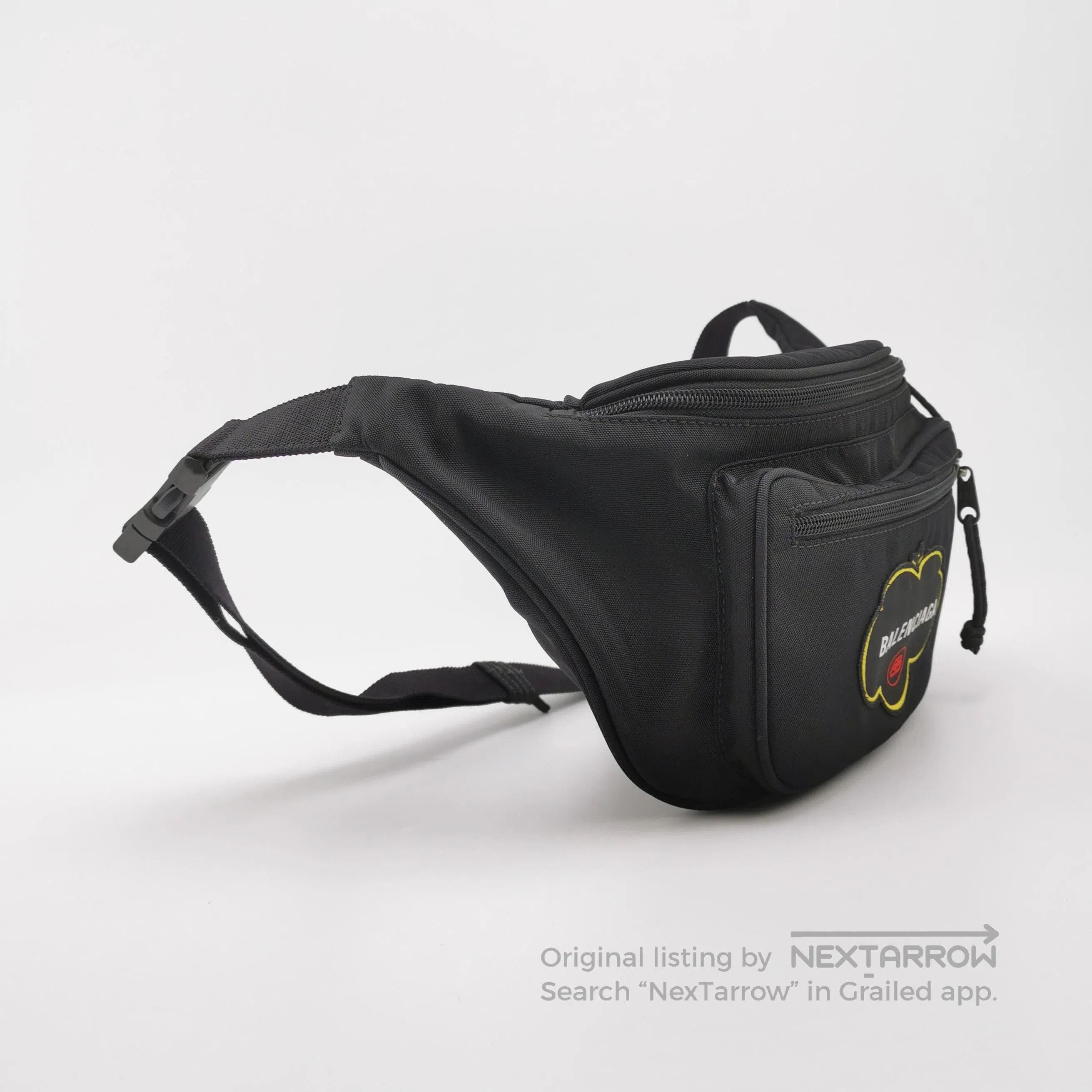 Balenciaga Balenciaga Nylon Logo Zip Fanny Pack. Size ONE SIZE - 1 Thumbnail