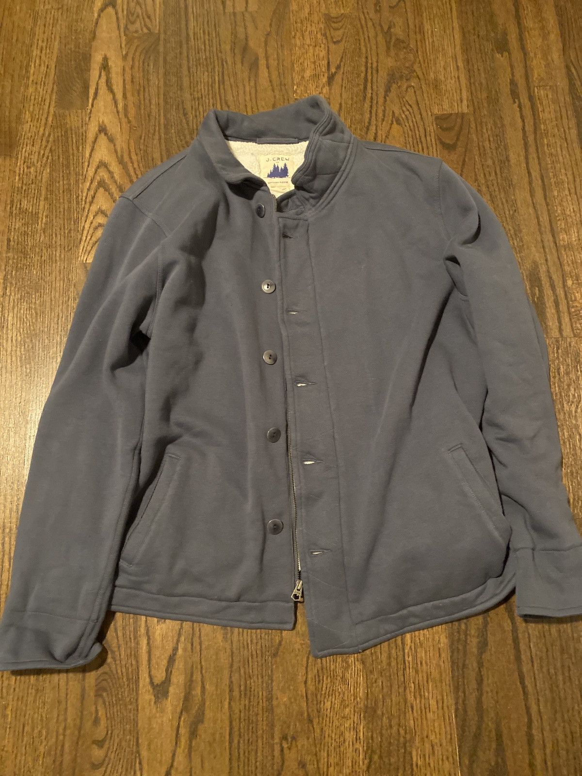 image of J Crew x Vintage J.crew 90's Vintage Fleece in Blue, Men's (Size XL)