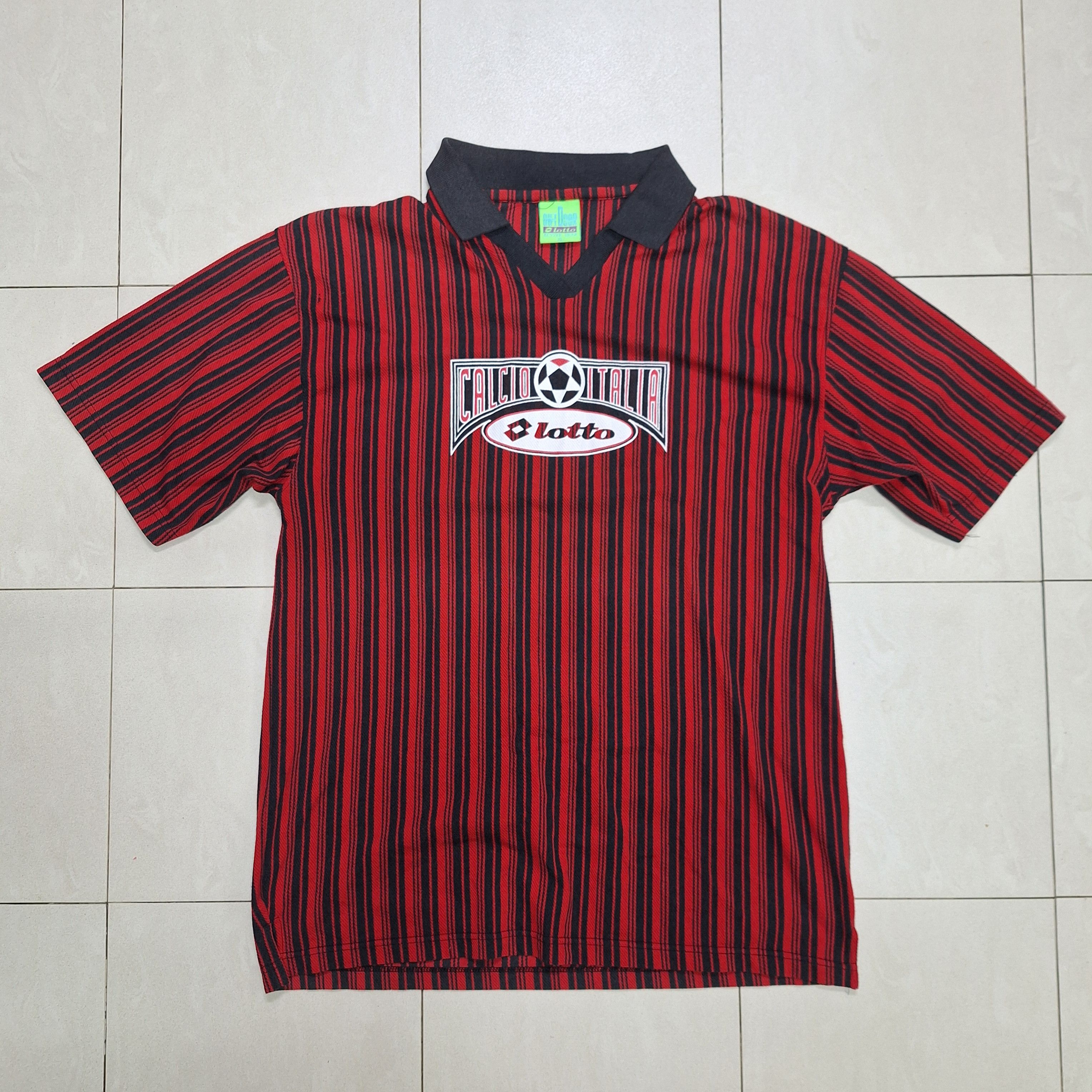 Lotto Sport Vintage Calcio Italia Lotto T Shirt Size US M / EU 48-50 / 2 - 1 Thumbnail