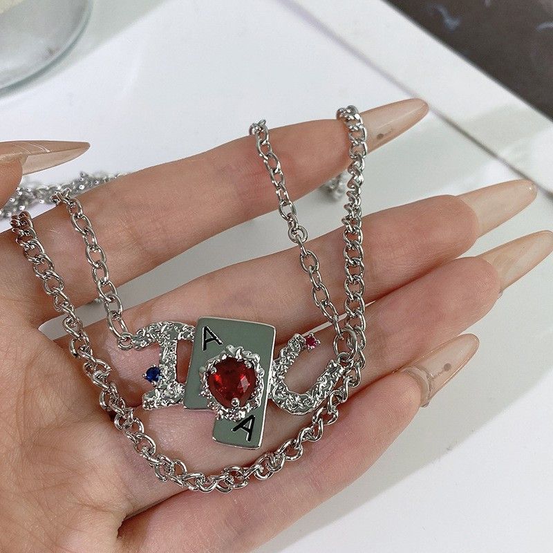 Other Poker Dark STEAL! Y2K Chains Necklace Chain Size ONE SIZE - 3 Thumbnail