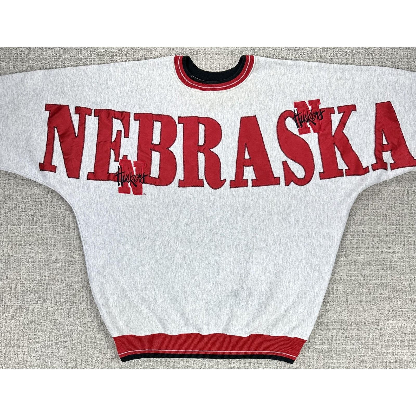 Other Nebraska Cornhuskers Sweatshirt 2XL Legends USA Spell Out Size US XXL / EU 58 / 5 - 1 Thumbnail