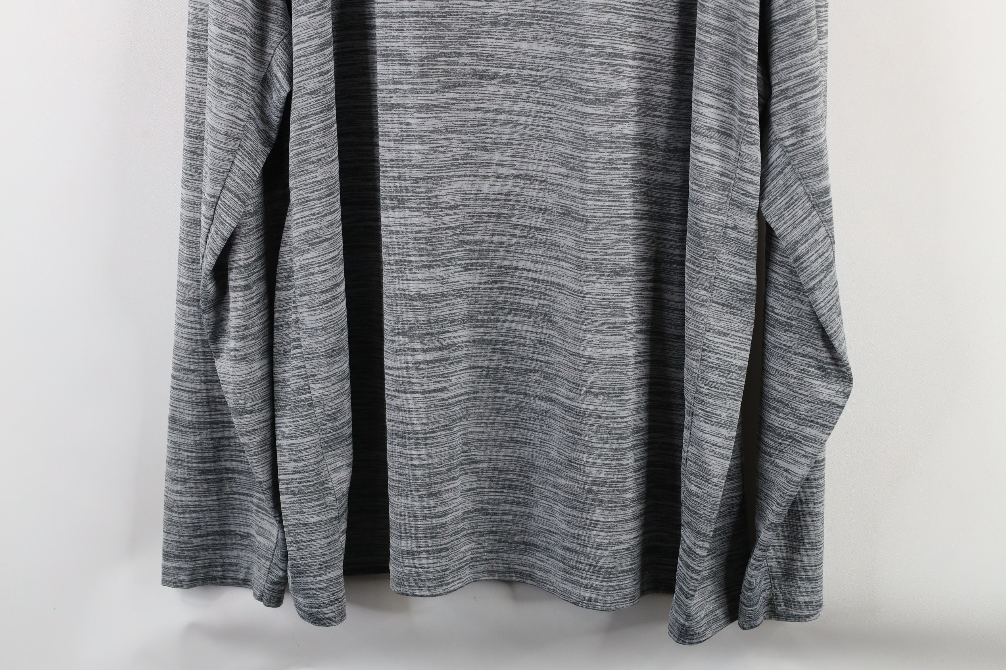 Nike × Vintage Nike University of Michigan Knit Long Sleeve T-Shirt Gray Size US M / EU 48-50 / 2 - 13 Thumbnail