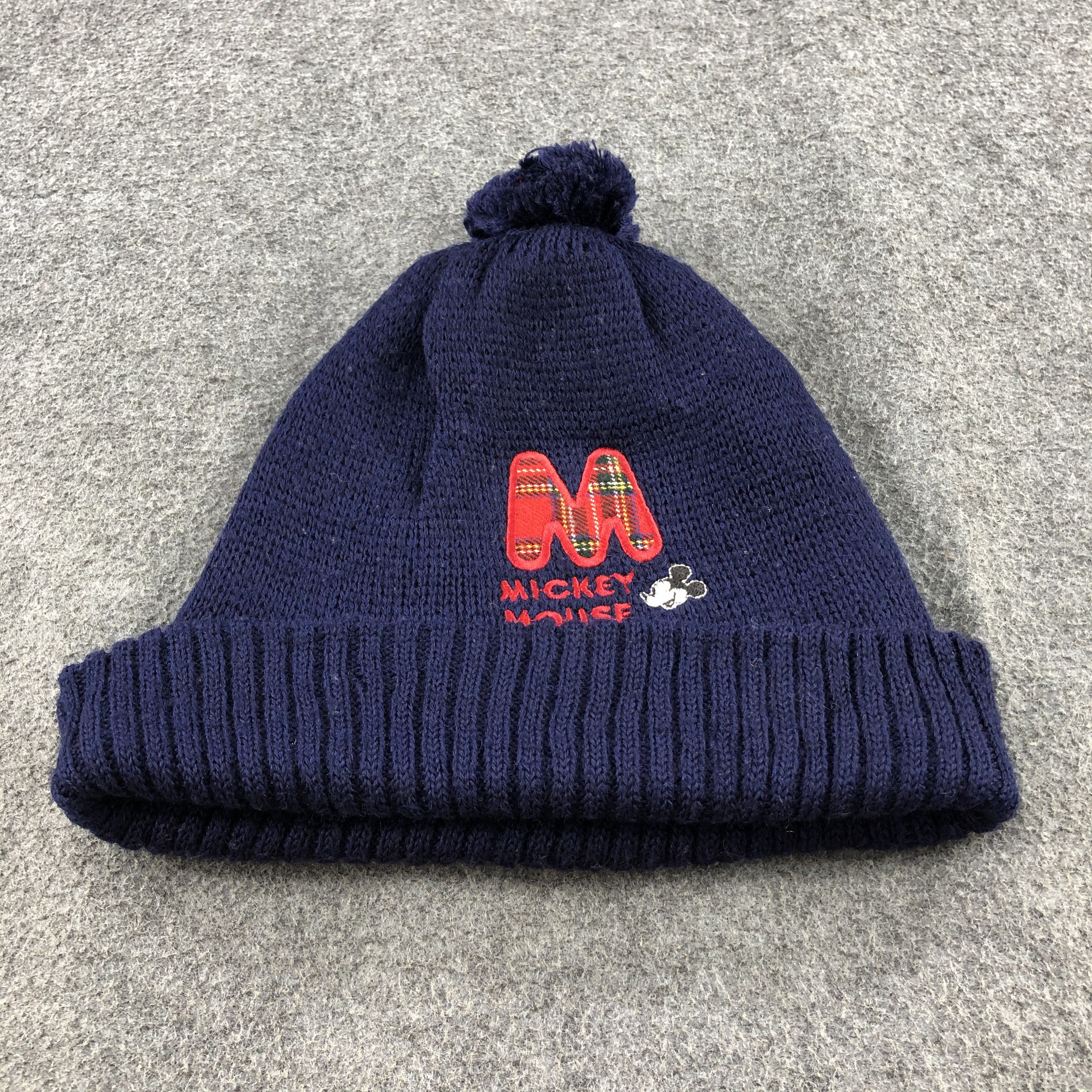 Mickey Mouse Mickey Mouse Bobble Wool Beanie Snowcap Snow Hat B474 Size ONE SIZE - 3 Thumbnail