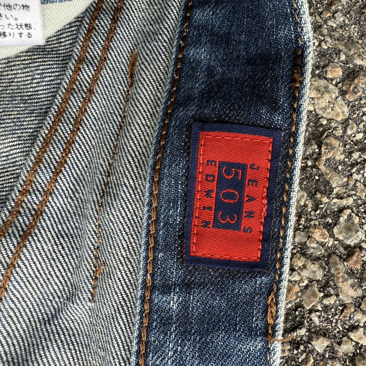 Edwin VINTAGE EDWIN FADED MUD WASH JEAN DENIM PANTS Size US 32 / EU 48 - 9 Thumbnail