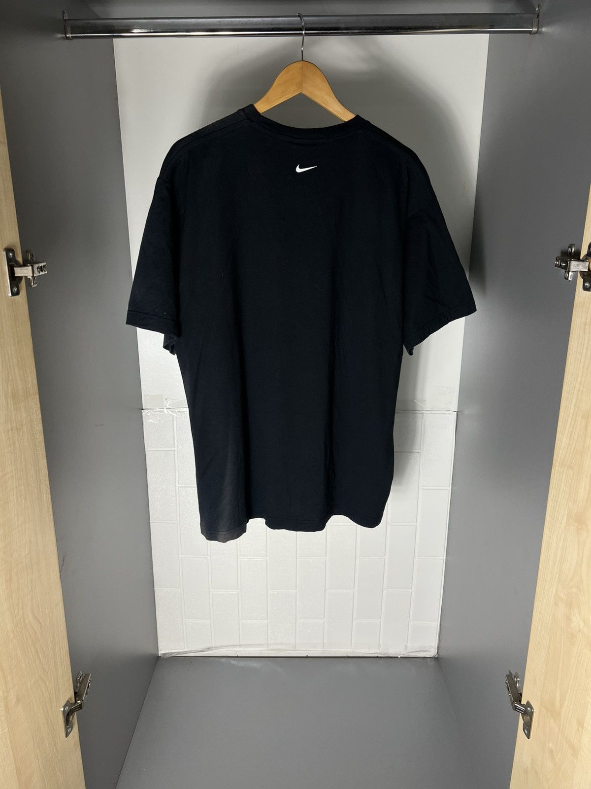 Nike VINTAGE NIKE BIG LOGO SWOOSH RETRO T-SHIRT DRILL Y2K 90s USA Size US XL / EU 56 / 4 - 20 Thumbnail