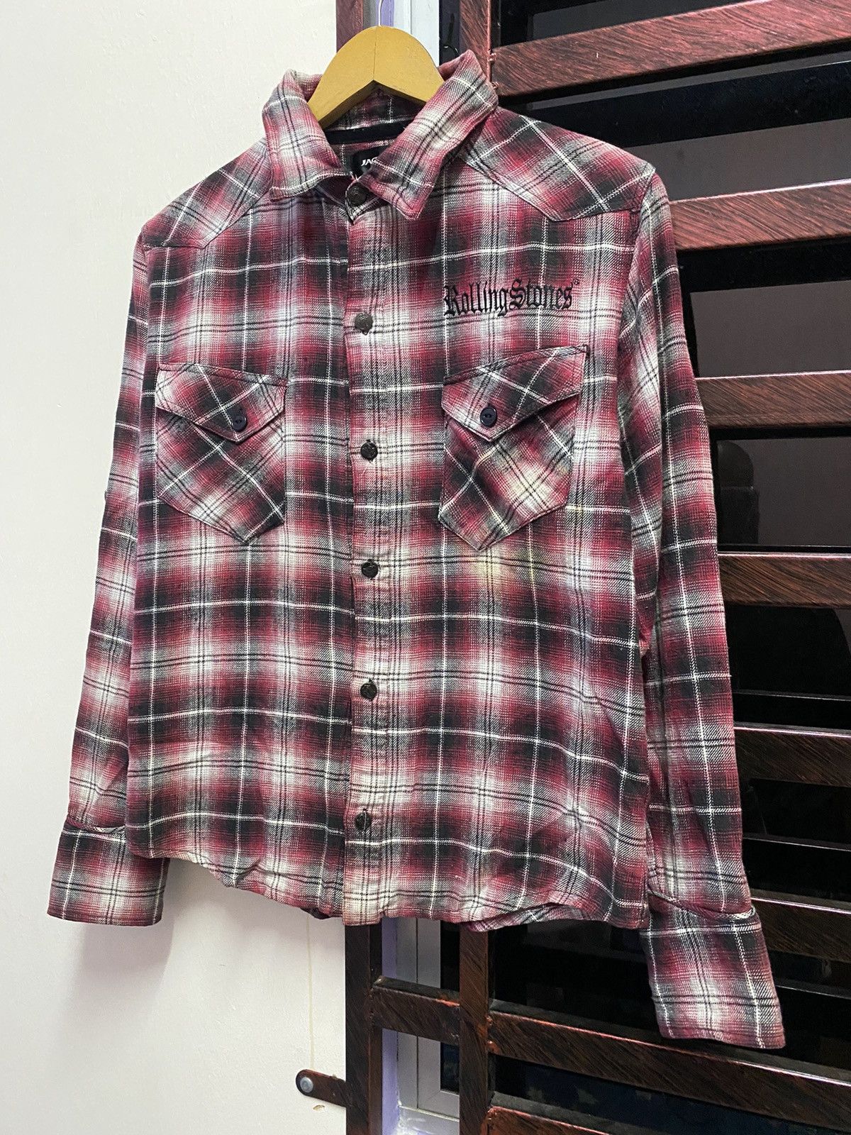 Band Tees Vintage Y2K The Rolling Stones Button Ups Shirt By Jack Rose Size M / US 6-8 / IT 42-44 - 6 Thumbnail