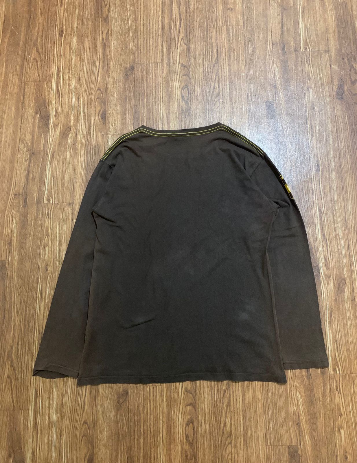 Anime × Cartoon Network Dragon Ball Capsule Corp Sun Faded Long Sleeve Size US L / EU 52-54 / 3 - 3 Thumbnail