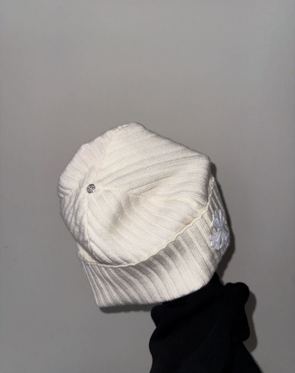 Chrome Hearts Chrome hearts cross patch cashmere beanie Size ONE SIZE - 2 Thumbnail