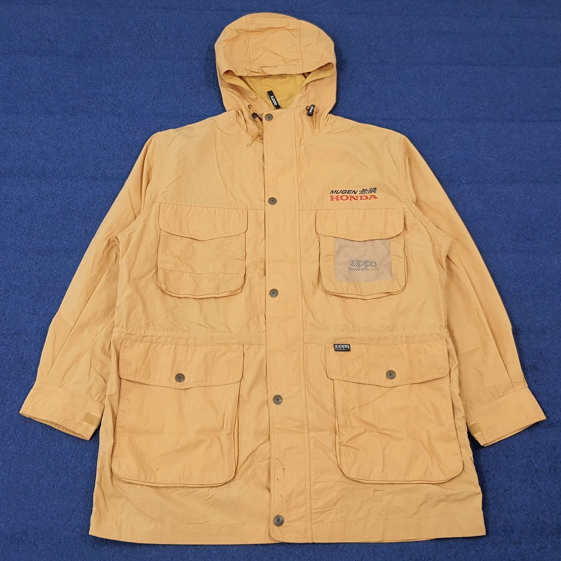 Zippo Vintage Zippo x Custom Mugen Honda Logo Jacket C271N29 Size US XL / EU 56 / 4 - 3 Thumbnail