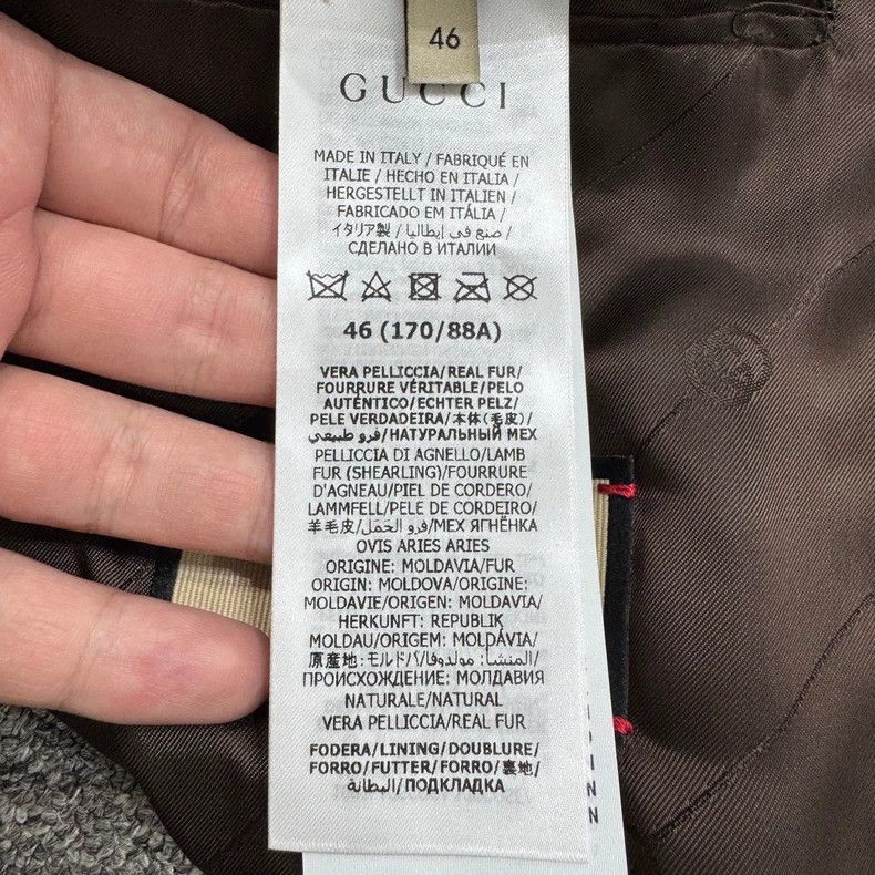 Gucci Gucci Shearling Fur Long Coat-2508 Size US L / EU 52-54 / 3 - 5 Thumbnail