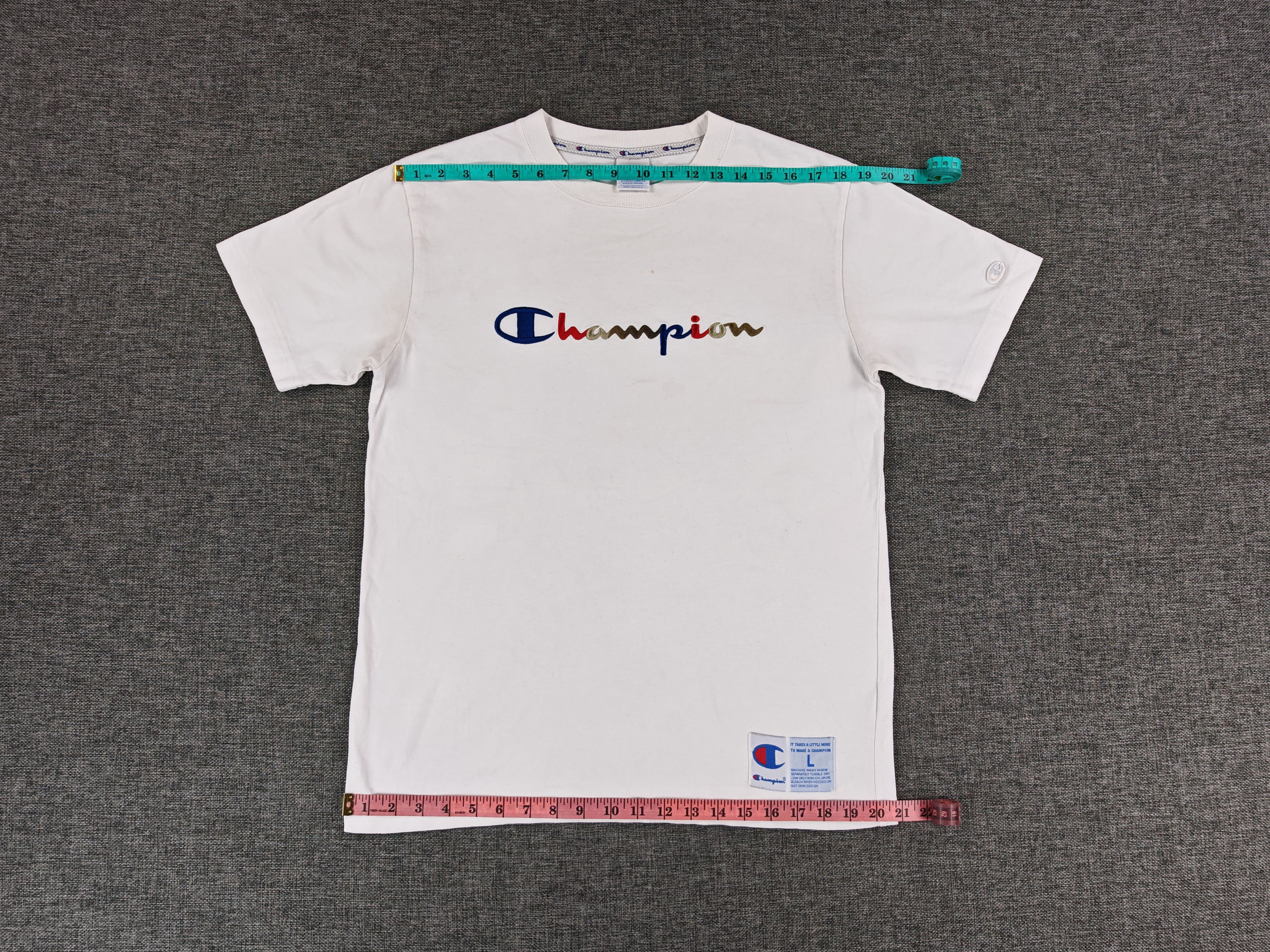 Champion Champion Multicolour Embroidery Big Logo Tee Size US M / EU 48-50 / 2 - 4 Thumbnail