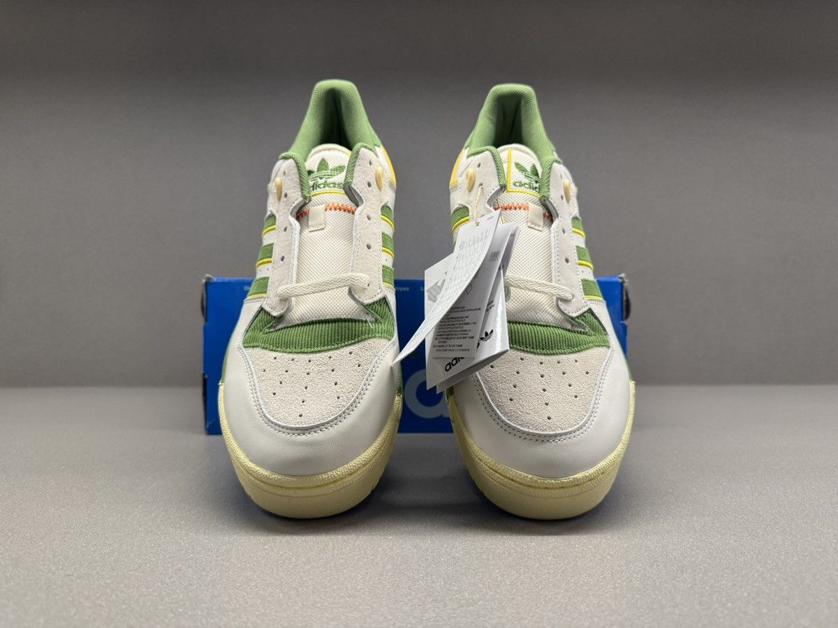 Adidas Adidas Rivalry Low 86 Chalk White Crew Green Size US 6 / EU 39 - 4 Thumbnail