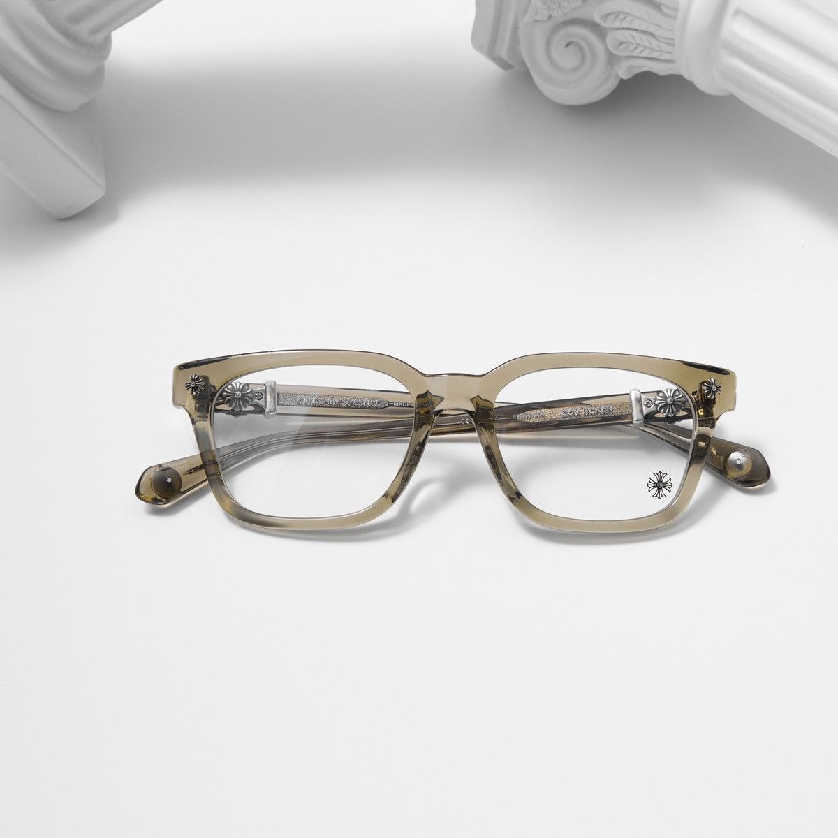 Chrome Hearts CHROME HEARTS COX UCKER ARMY GLASSES Size ONE SIZE - 6 Thumbnail