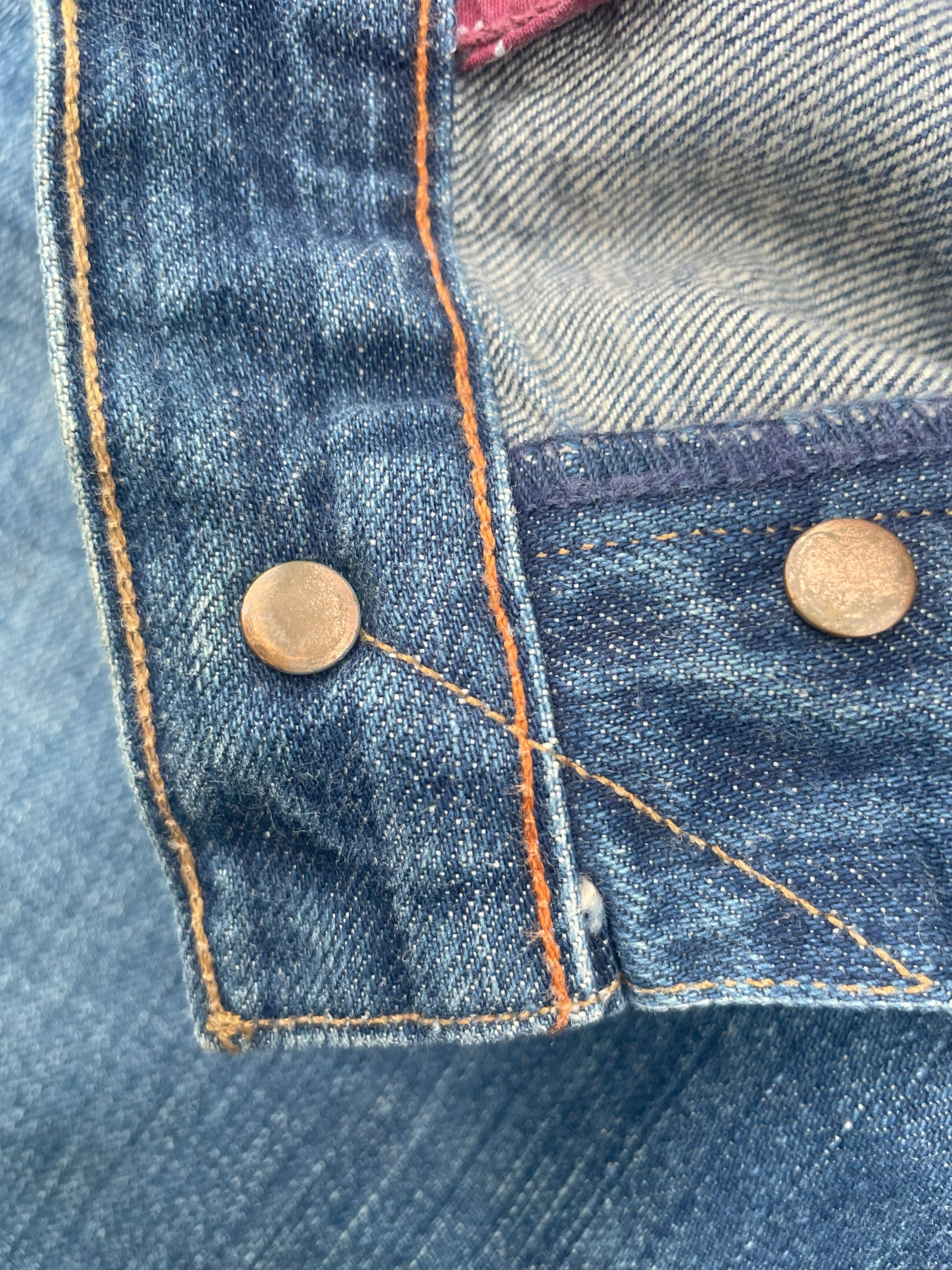 Earnest Sewn Earnest Sewn Flare Distresed Jeans Size US 35 - 15 Thumbnail