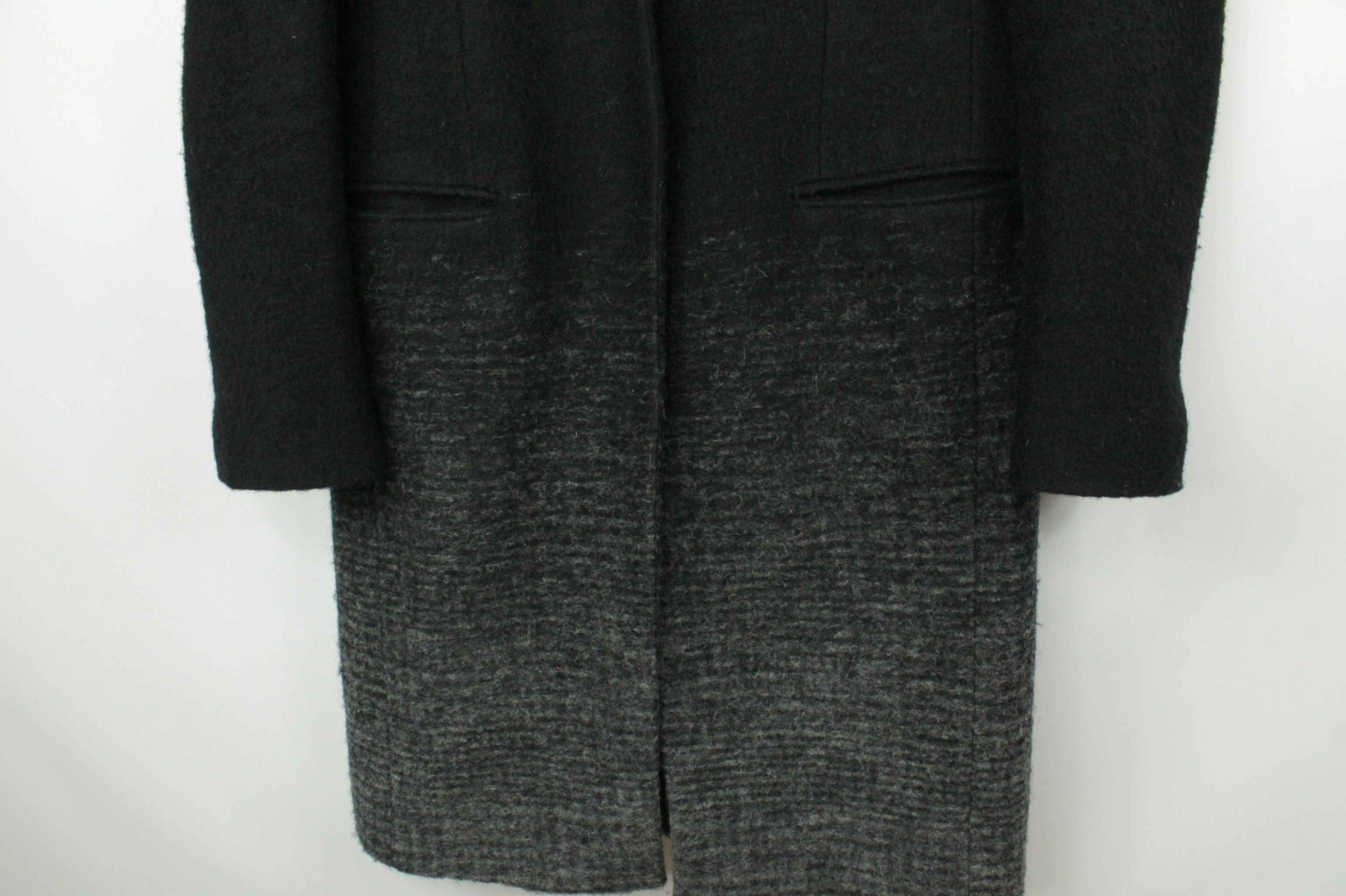 Allsaints AllSaints Jaiya Coat Black Grey Ombre Coat Size 6 Size M / US 6-8 / IT 42-44 - 5 Thumbnail