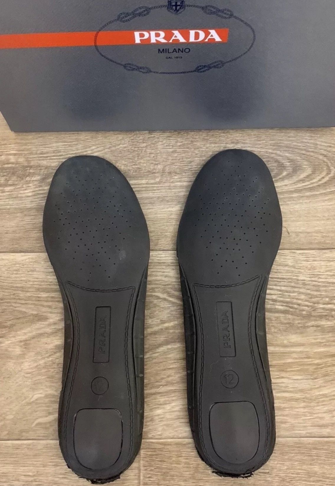 Prada Prada slip one size 13 US gray/black Size US 13 / EU 46 - 10 Thumbnail