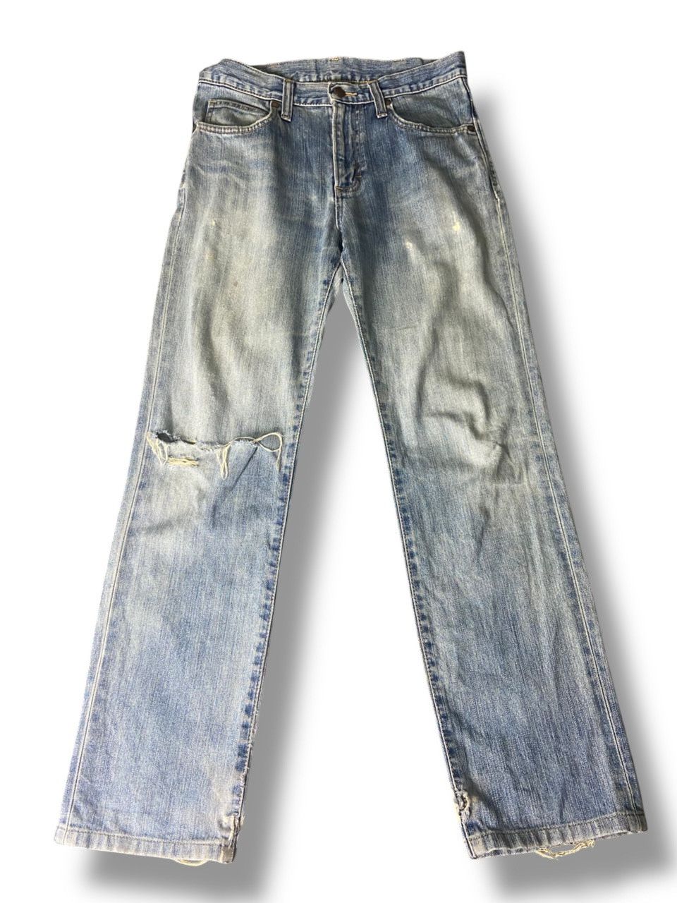 Wrangler Vintage WRANGLER Ripped Denim Jeans (143) Size US 29 - 1 Thumbnail