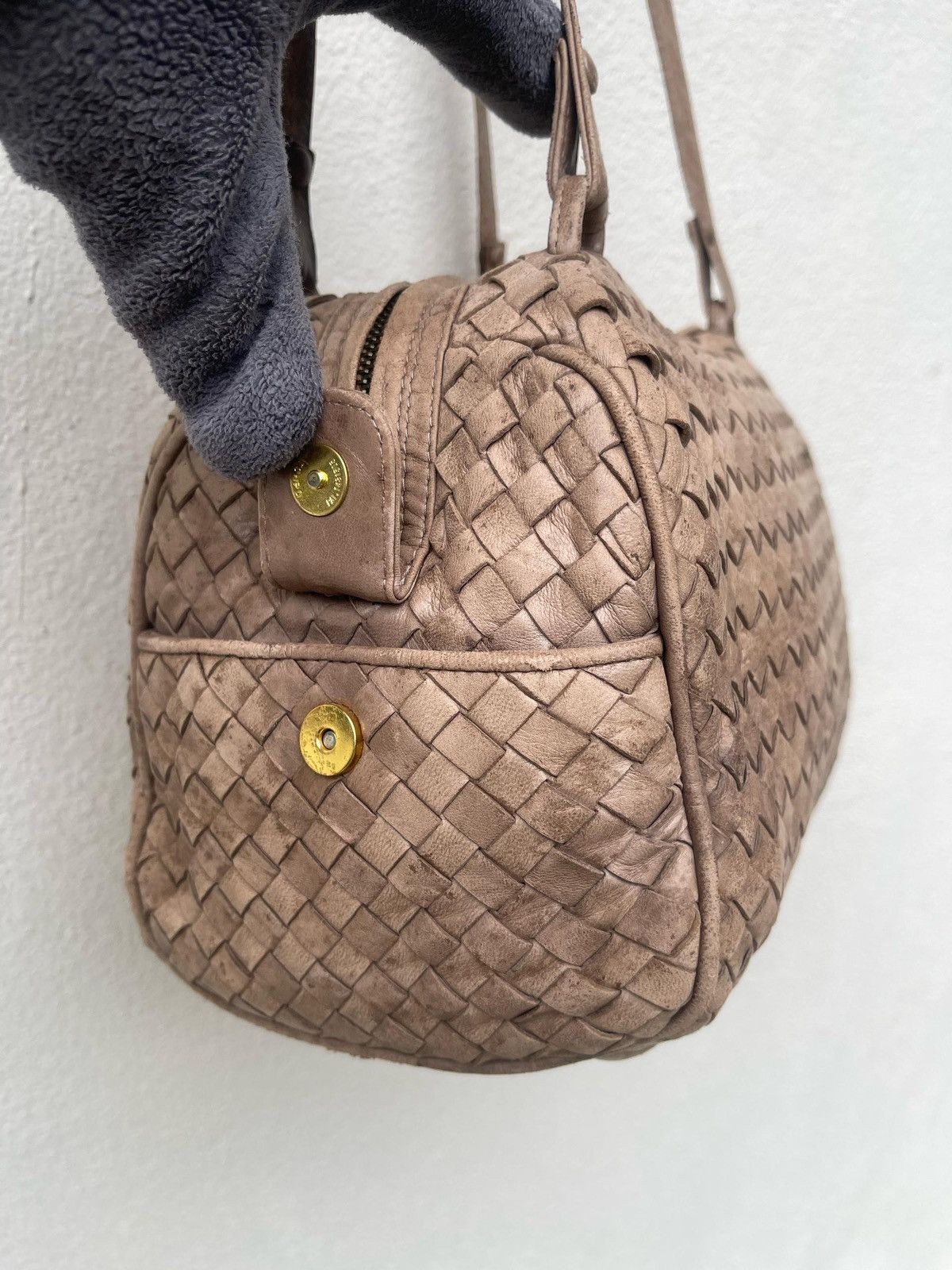 Bottega Veneta × Designer × Vintage Bottega Veneta Shoulder Box Bag Size ONE SIZE - 13 Thumbnail