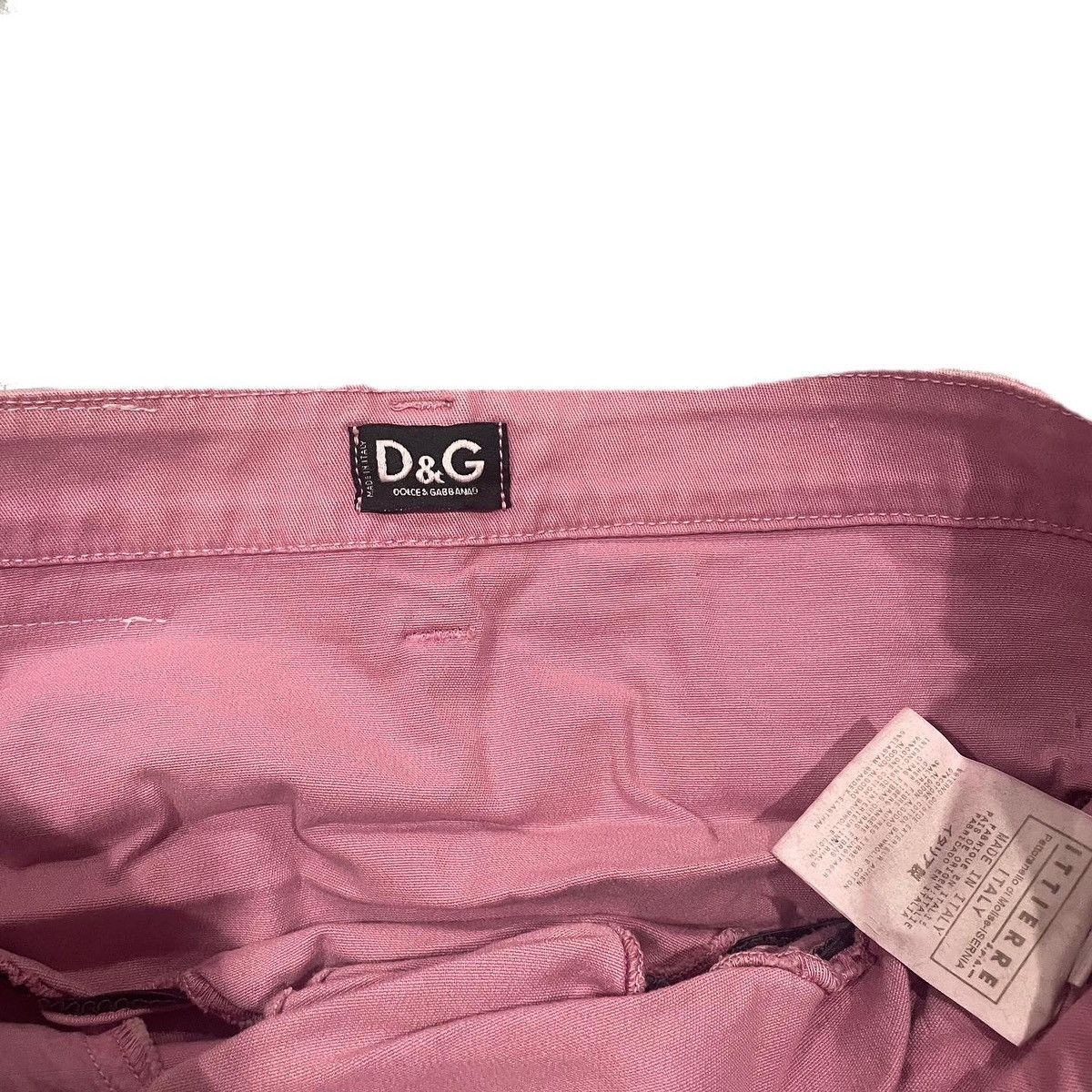 Dolce & Gabbana D&G Pink Denim skort Size 28" / US 6 / IT 42 - 3 Thumbnail