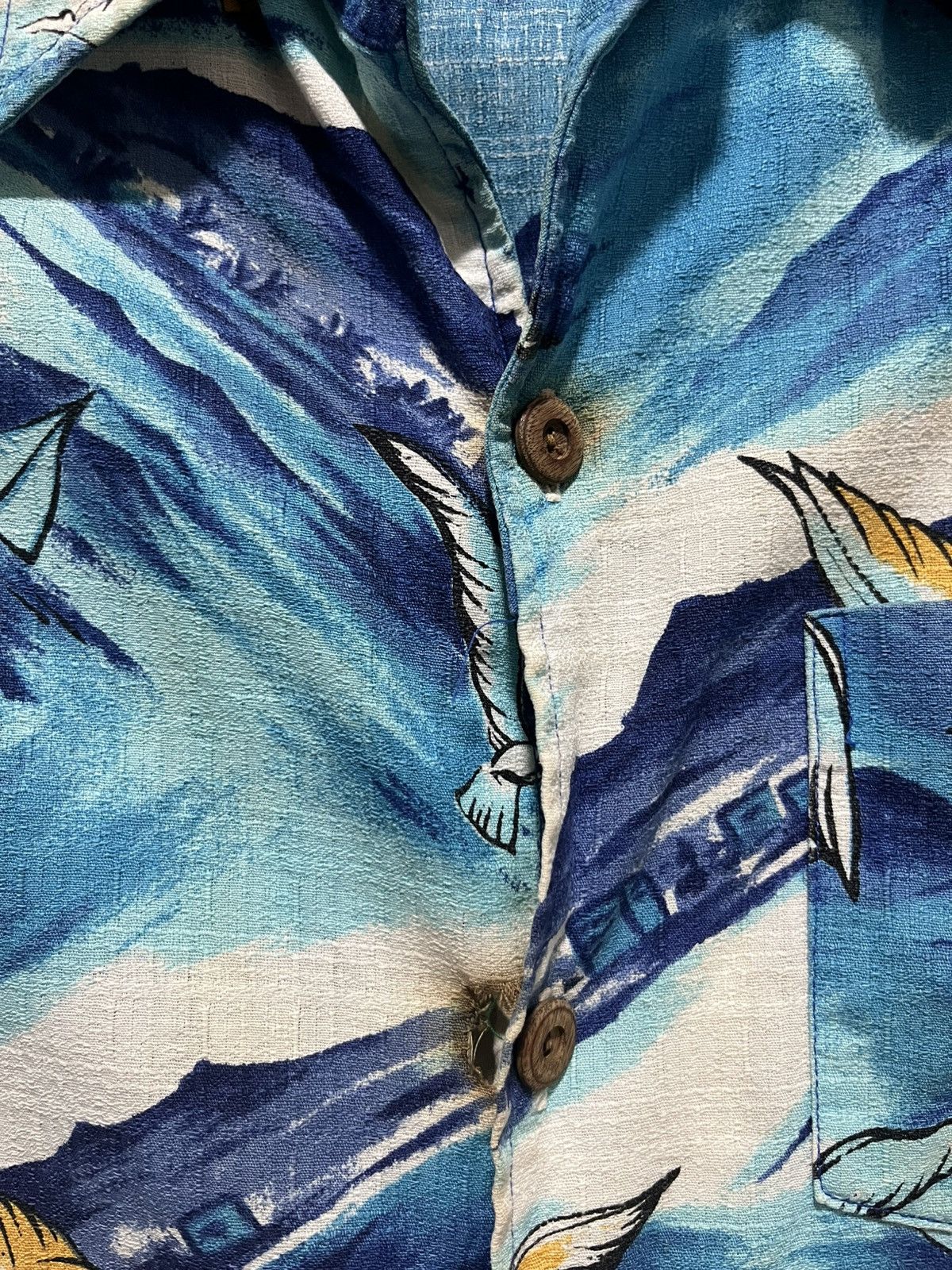 Vintage Vintage Royal Hawaiian Aloha wear Barkcloth 60s-70s Size US M / EU 48-50 / 2 - 5 Thumbnail