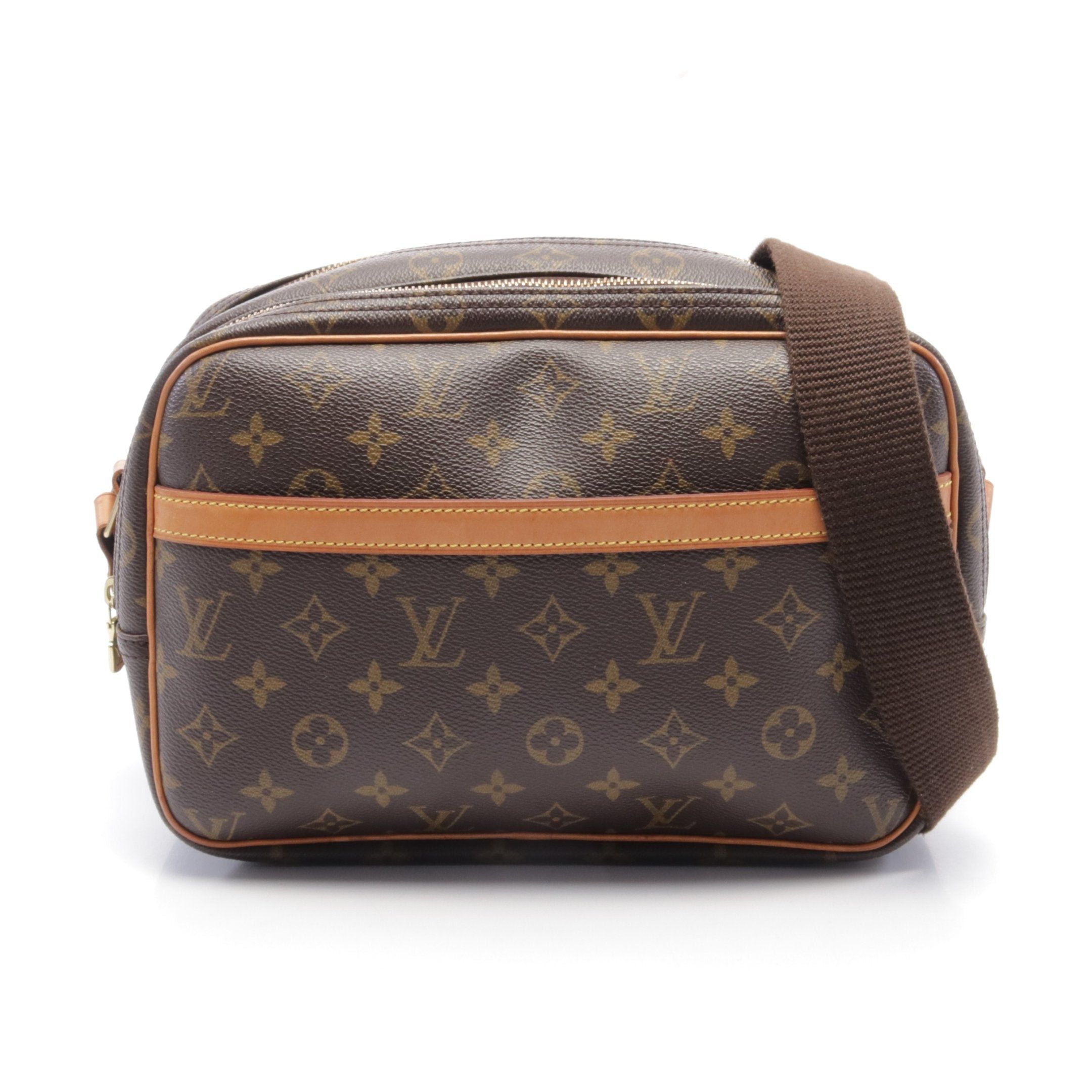 Louis Vuitton Louis Vuitton Reporter Pm Monogram Shoulder Bag Leather Brown Size ONE SIZE - 1 Thumbnail