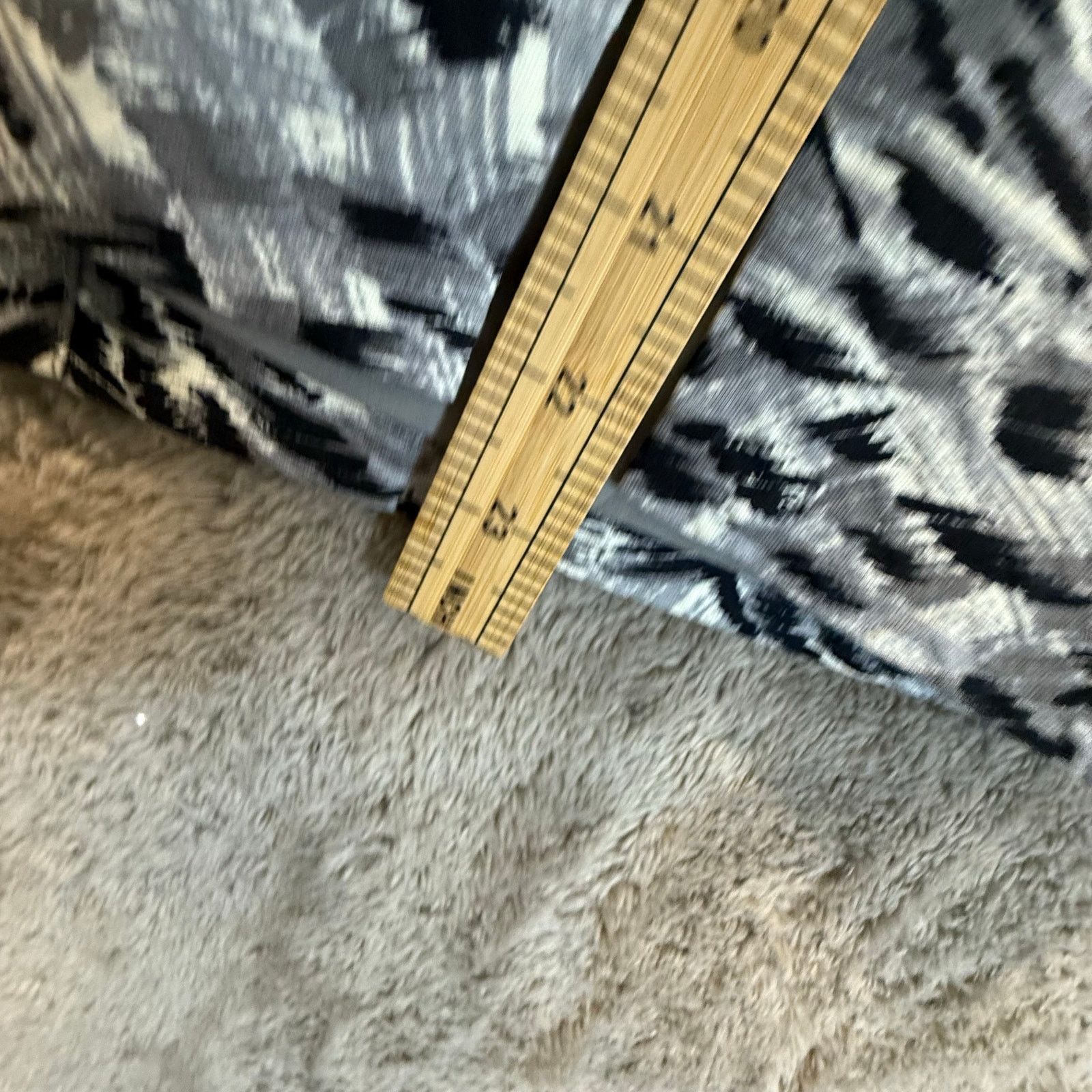 Other Talbots Zipper Pencil Skirt Black White Animal Leopard 14WP Size 36" / US 14 / IT 50 - 10 Thumbnail