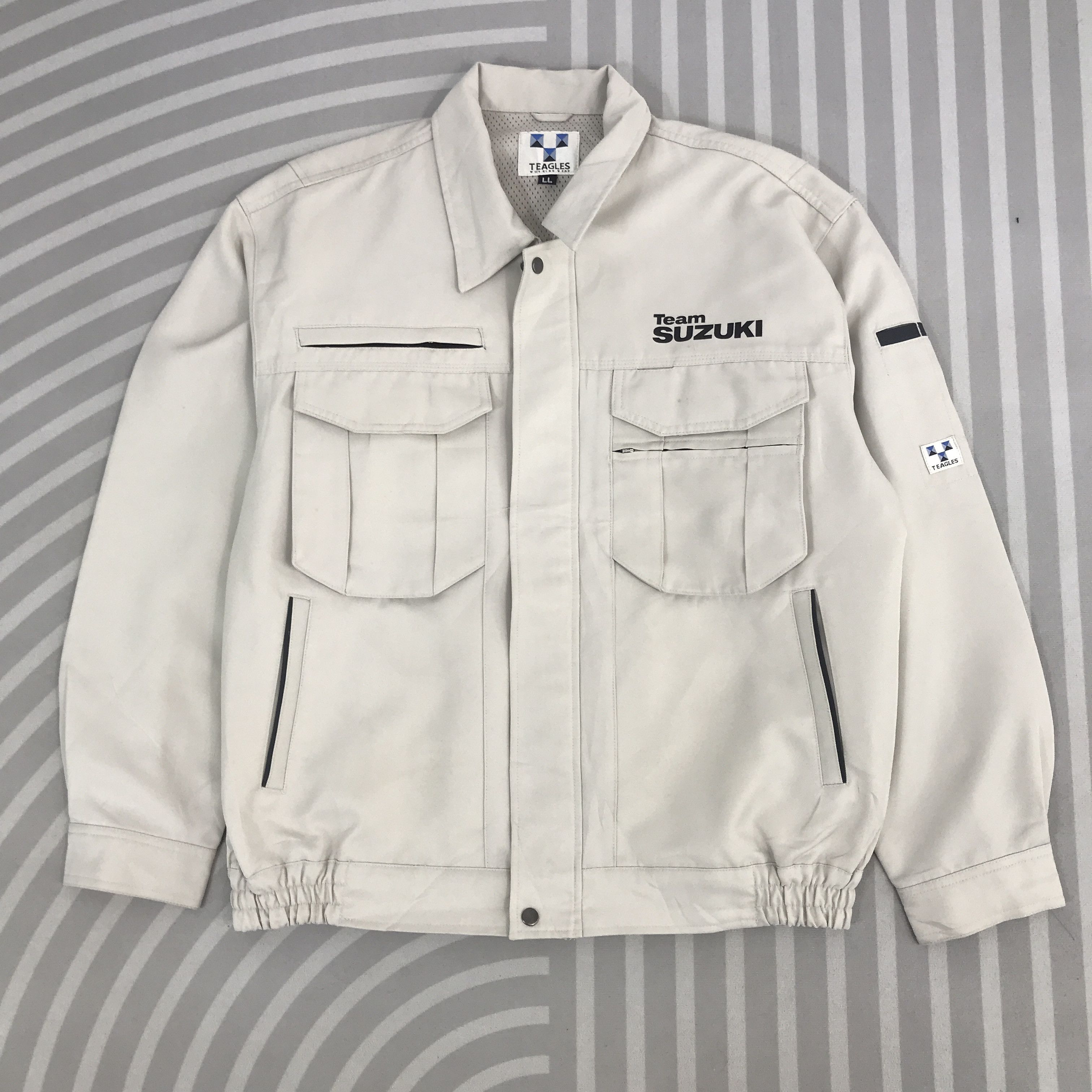 Japanese Brand × Vintage Vintage Team Suzuki japan uniform Jacket Size US L / EU 52-54 / 3 - 1 Thumbnail