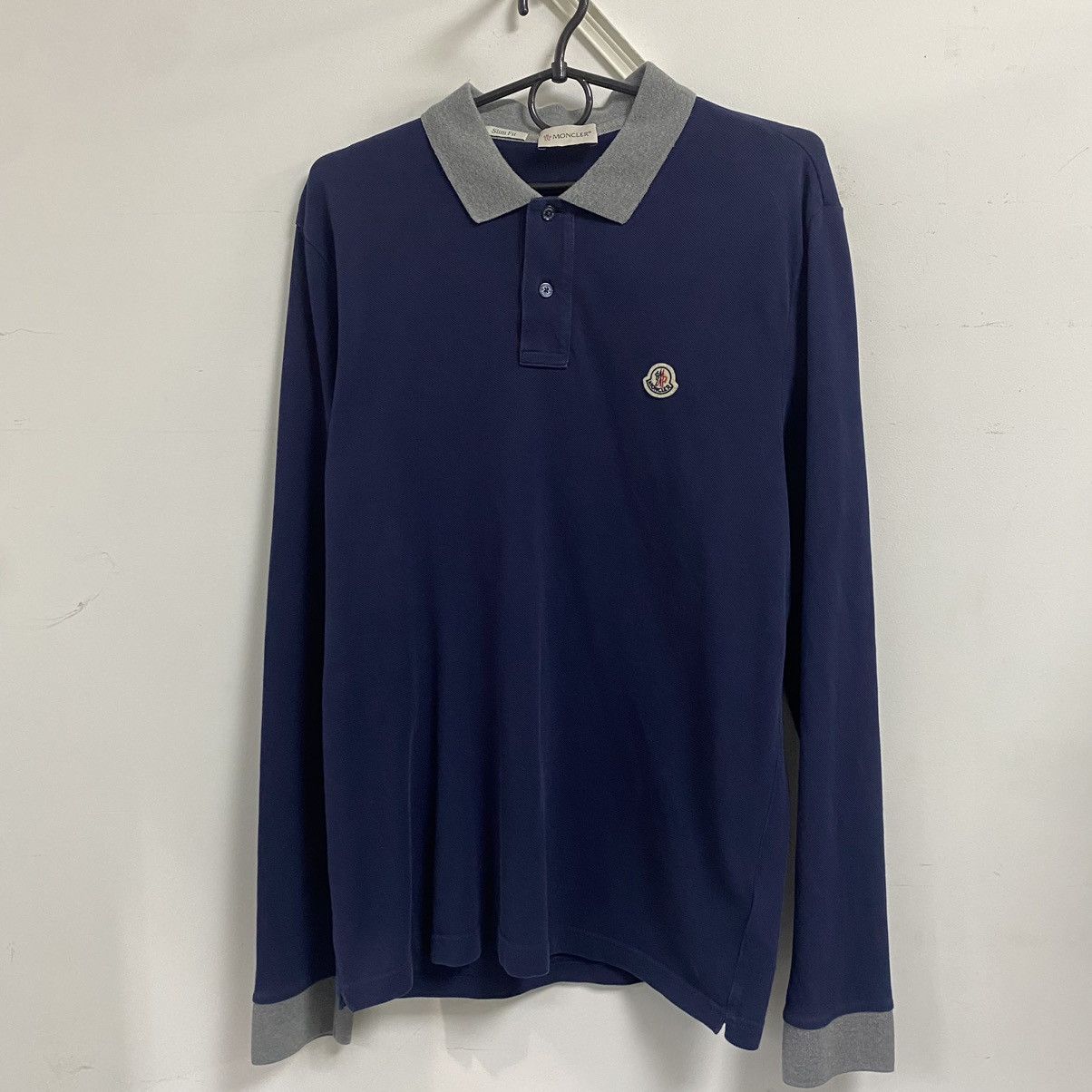 Moncler MONCLER long sleeve polo XL Size US L / EU 52-54 / 3 - 1 Thumbnail