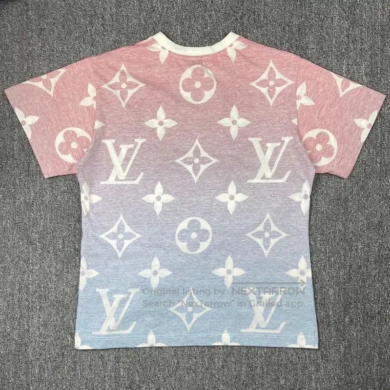 Louis Vuitton Louis Vuitton Color Block Cotton T. Size M / US 6-8 / IT 42-44 - 2 Thumbnail