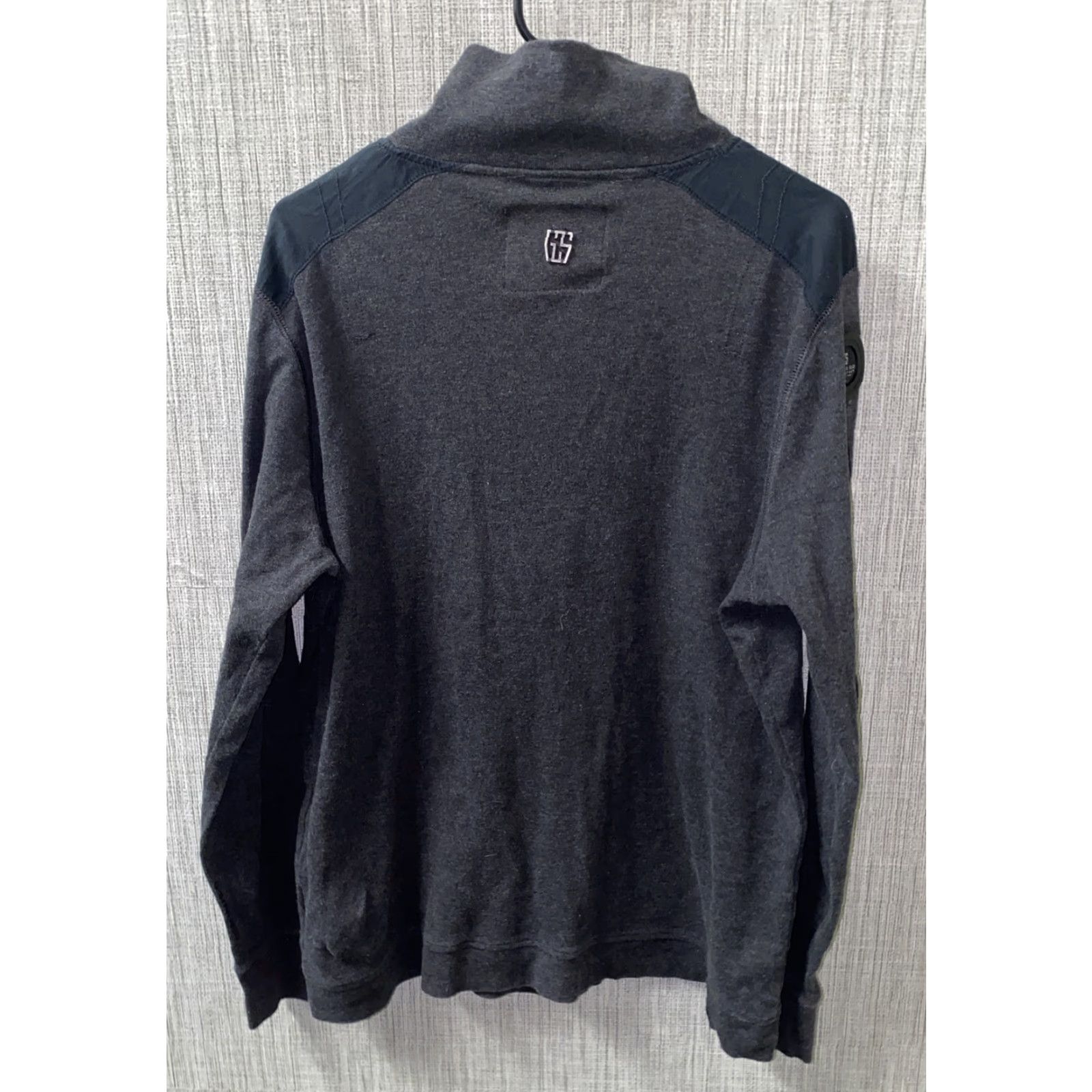 G-Star G-Star Full Zip Jacket Womens 2XL Gray Cotton Casual Regular Size XXL / US 16-18 / IT 52-54 - 5 Thumbnail