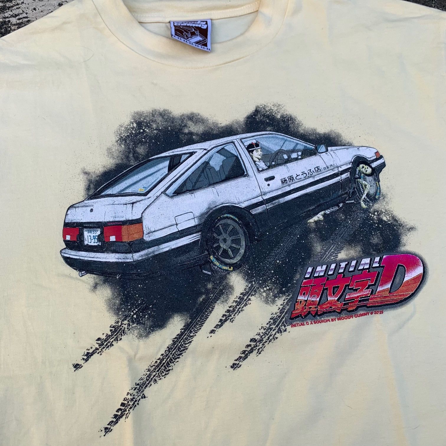 Anime Initial D x Junji Ito, Anime. Takumi & Shouichi Size US L / EU 52-54 / 3 - 1 Thumbnail