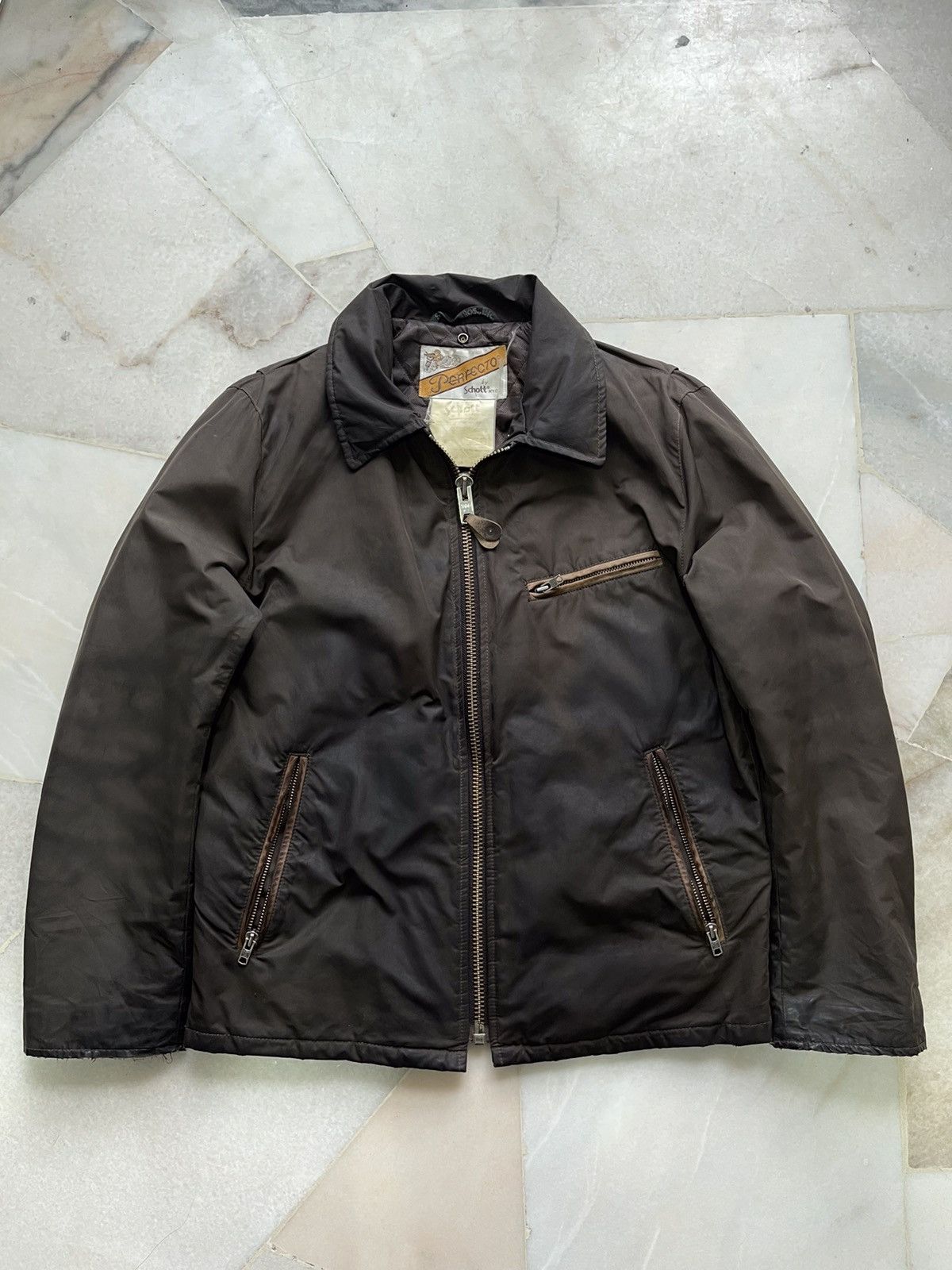 Schott × Vintage Vintage Schott Perfecto jacket Size US M / EU 48-50 / 2 - 11 Thumbnail