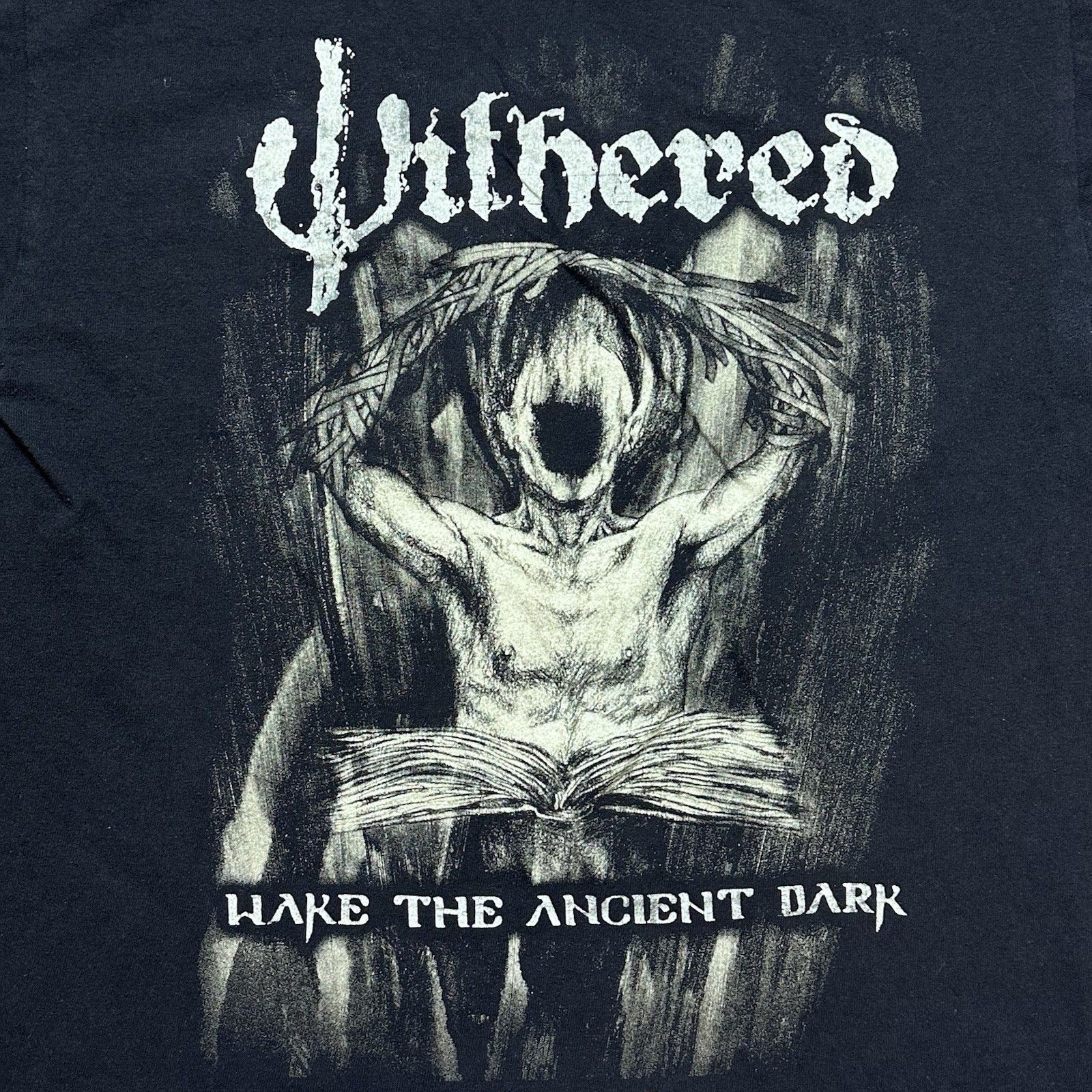Anvil Withered Black Metal Magic North American Tour 2008 Band Tee Size US M / EU 48-50 / 2 - 8 Thumbnail