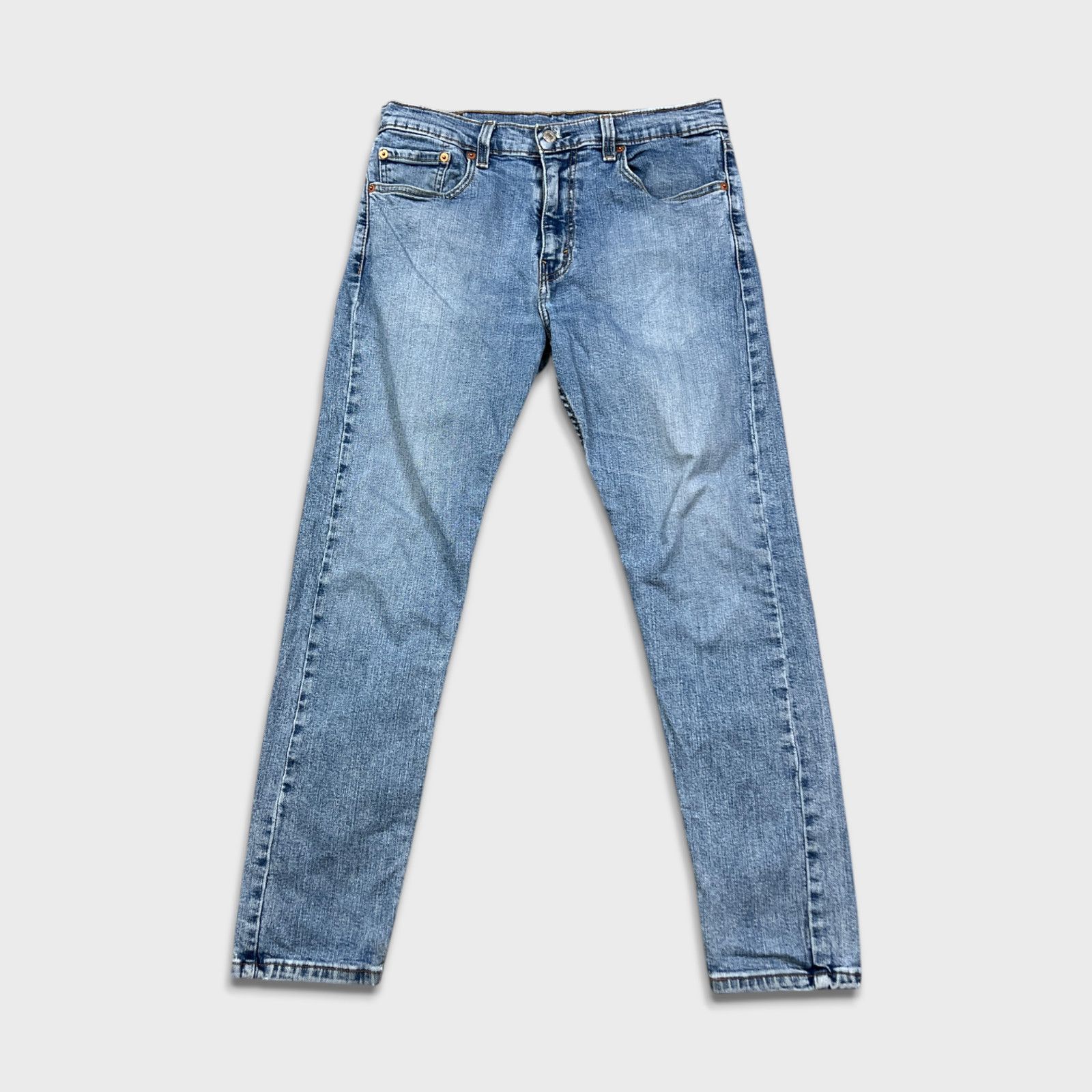 Levi's × Vintage Levi's 502 Jeans Mens 32x28 Regular Taper Fit Denim Pants Size US 32 / EU 48 - 1 Thumbnail