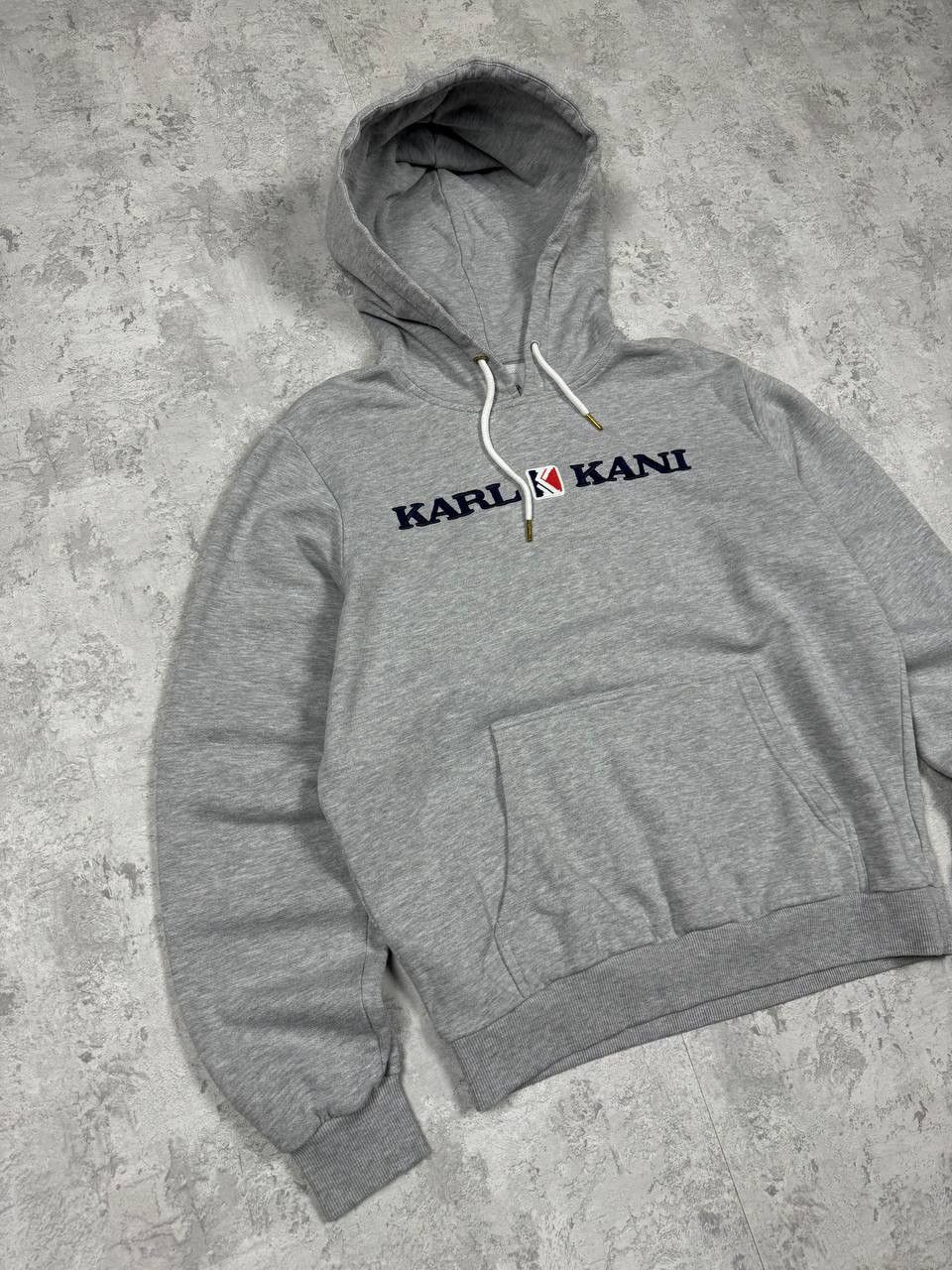 Karl Kani Vintage Y2K Karl Kani Gray Hoodie Big Embroidered Logo Size US M / EU 48-50 / 2 - 2 Thumbnail