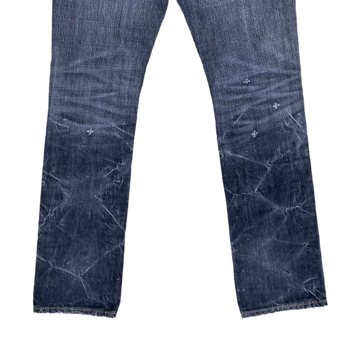 Japan Blue × Japanese Brand Vintage Blueway Mudwash Flare Denim Jeans Size US 35 - 9 Thumbnail