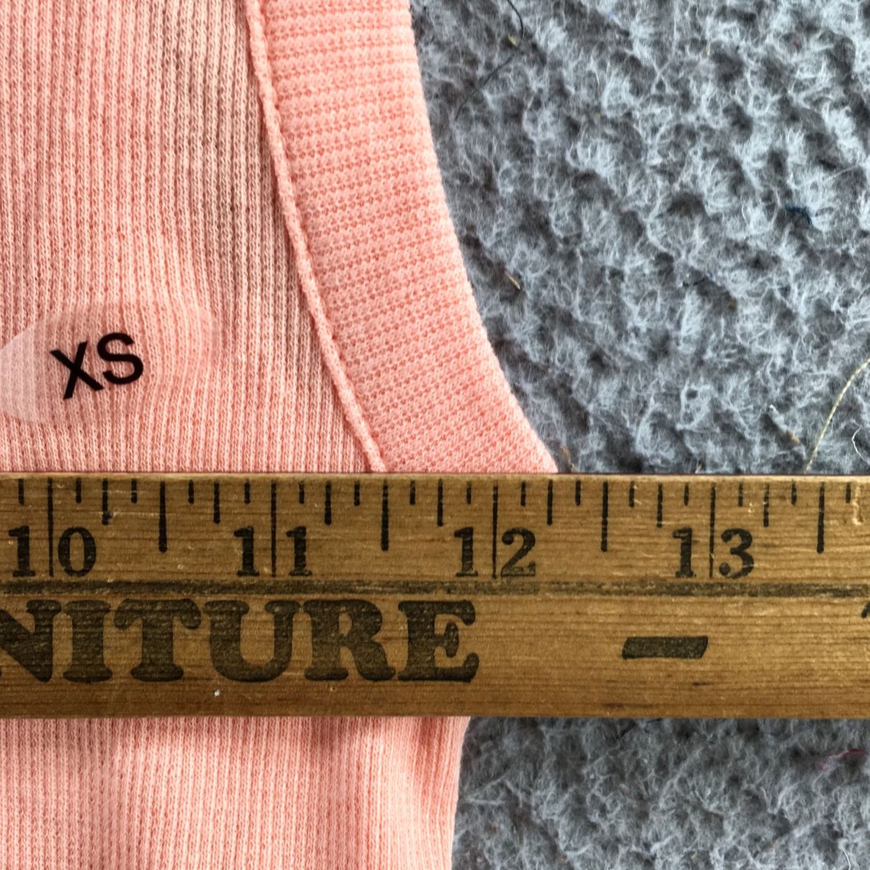 Vintage 24/7 by Maurices Tank Top Womens XS Peach Sleeveless Scoop Neck Pullover NEW Size XS / US 0-2 / IT 36-38 - 5 Thumbnail