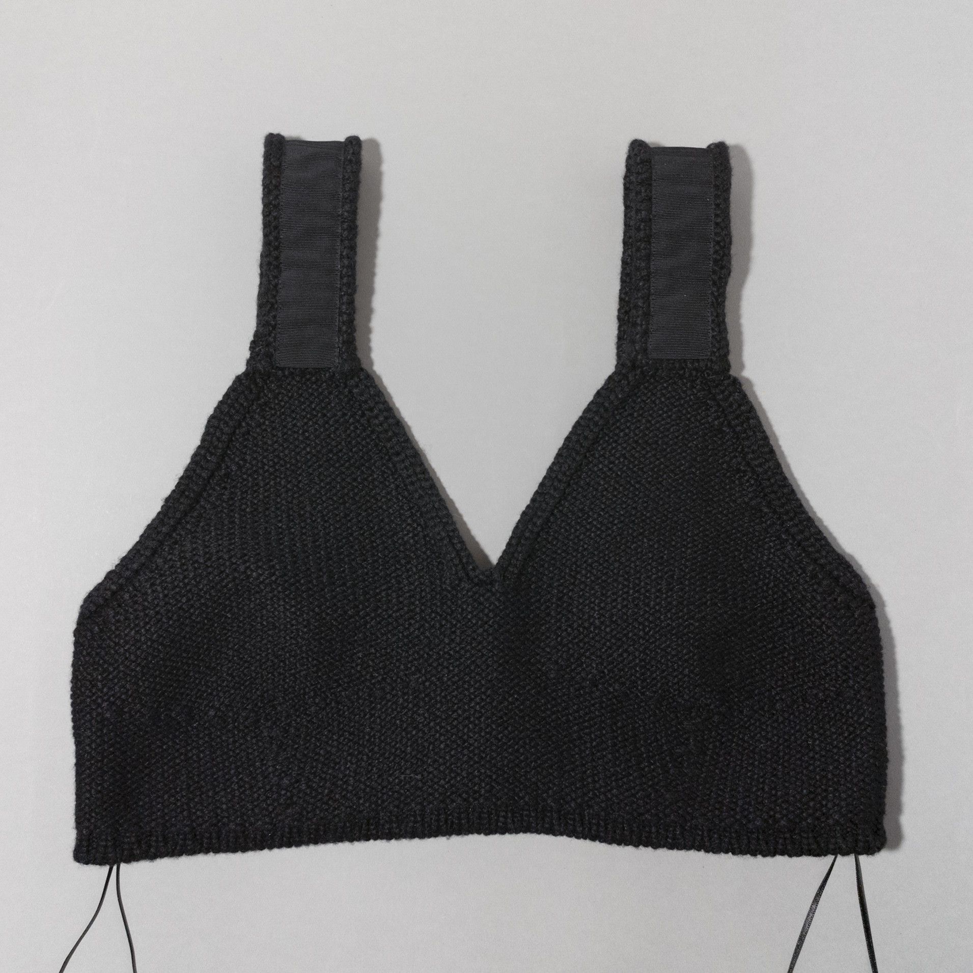 Dolce & Gabbana MSRP~600€ Unique Crop Top, 100% Cashmere! Tank Top, Bralette Size L / US 10 / IT 46 - 12 Thumbnail