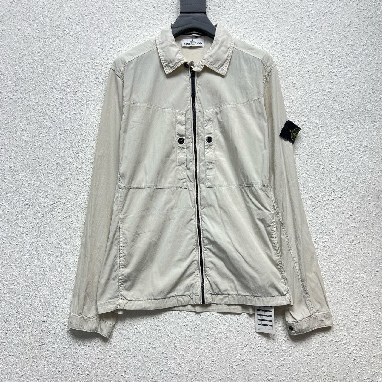 Stone Island Stone Island White Jacket DY7131 Size US M / EU 48-50 / 2 - 1 Thumbnail