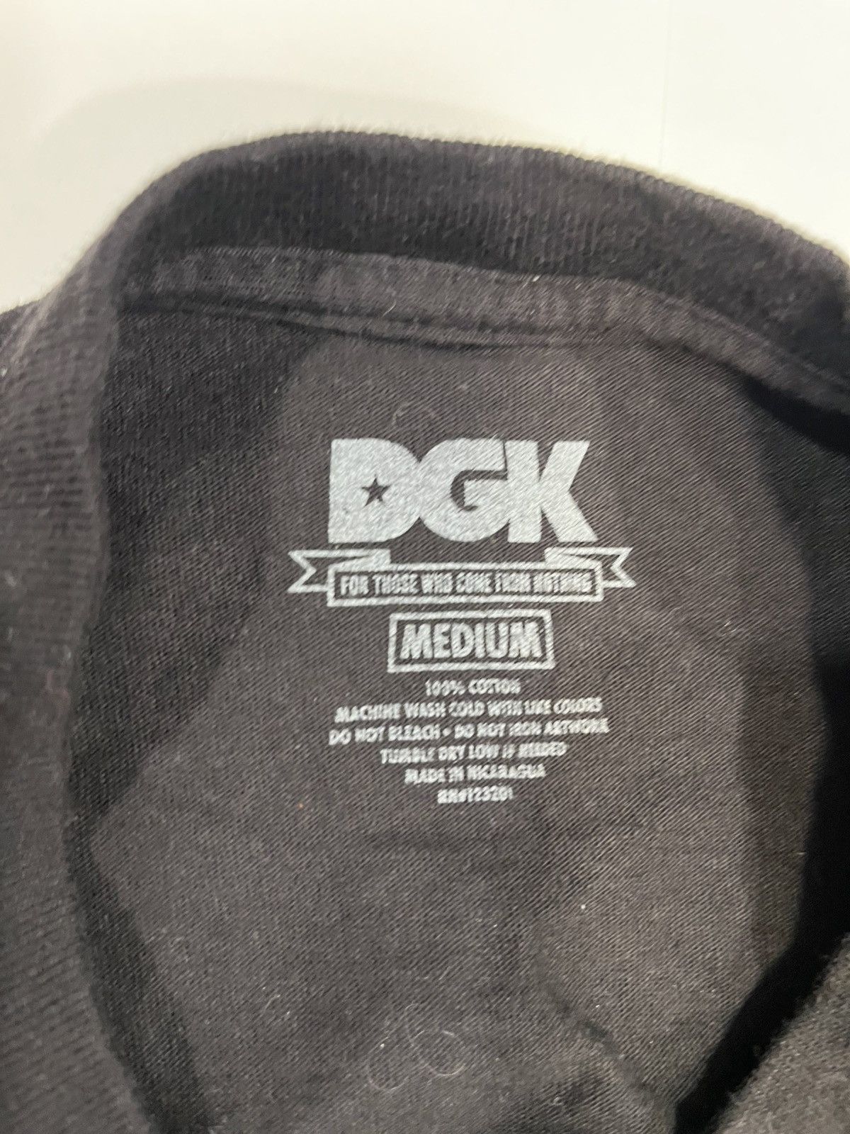DGK DGK For Those Who Come From Nothing Black T-Shirt - Medium Size US M / EU 48-50 / 2 - 6 Thumbnail