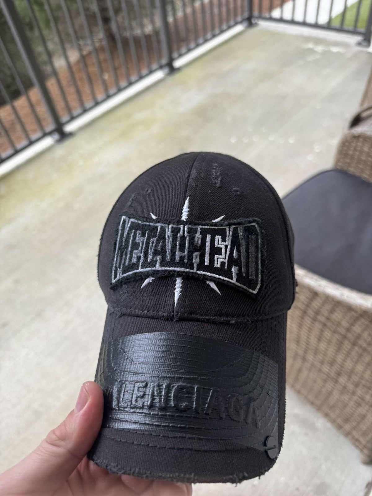 Balenciaga Metalhead Cap Size ONE SIZE - 14 Thumbnail