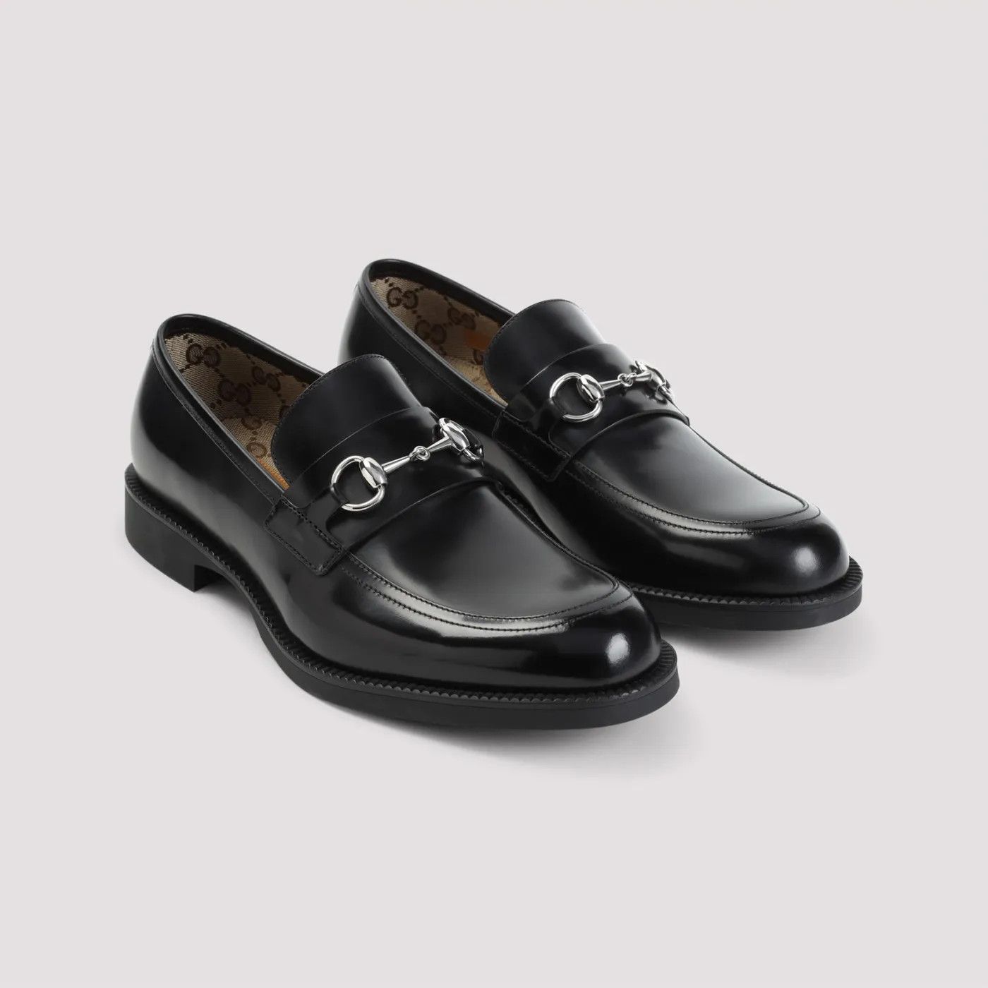 Gucci o1mt1gz0226 Men's Loafers With Horsebit in Black Size US 8 / EU 41 - 3 Thumbnail