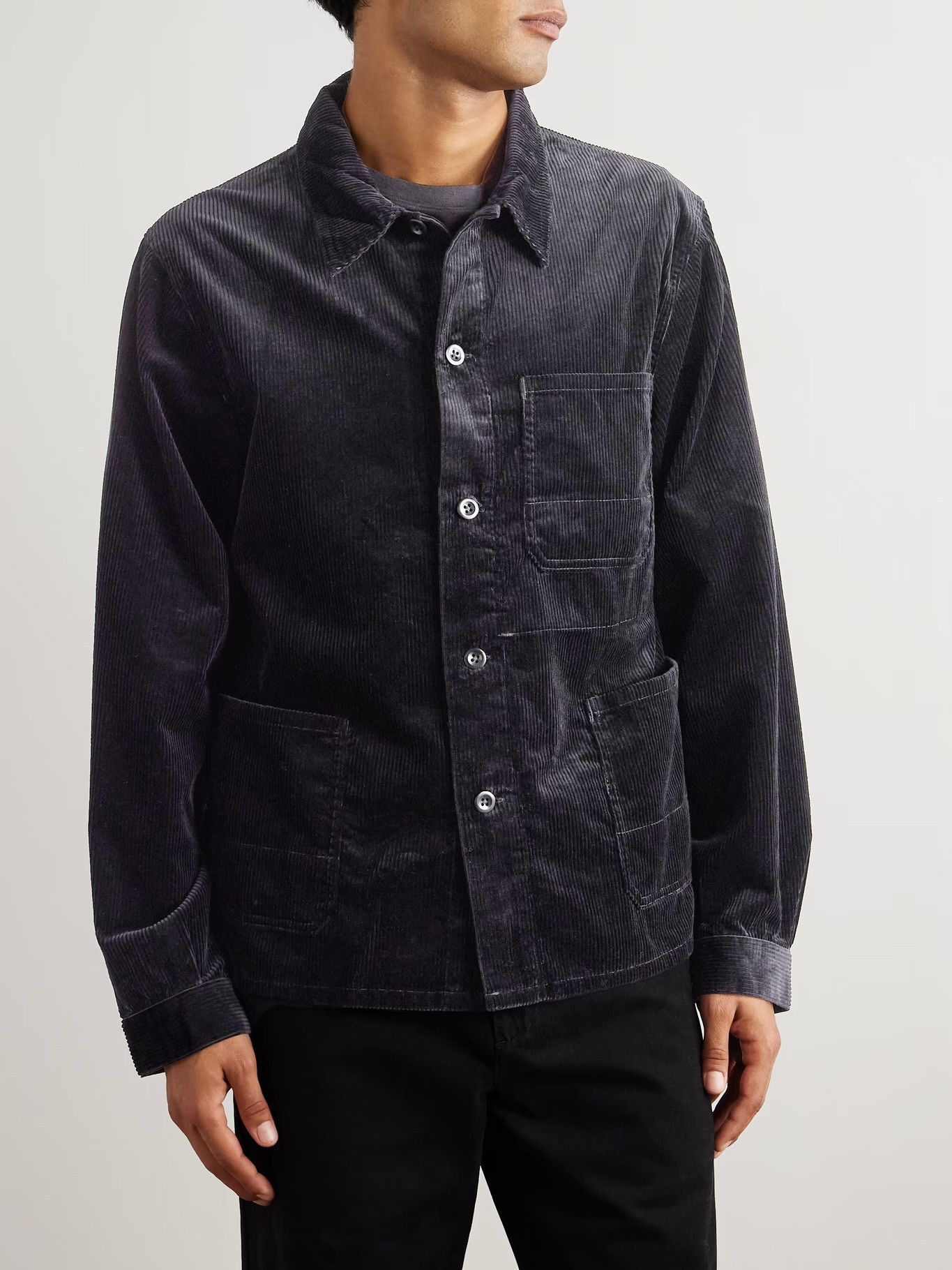 Polo Ralph Lauren POLO RALPH LAUREN Black Cotton-Corduroy Jacket $250 Size 2XL Size US XXL / EU 58 / 5 - 9 Thumbnail