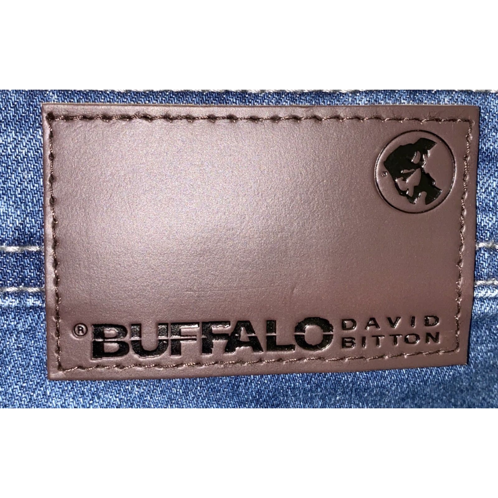 Buffalo David Bitton Buffalo David Bitton Jeans Mens Blue Straight Stretch Denim Size 38 X 30 Regular Inseam 29 Jeans Size US 38 / EU 54 - 5 Thumbnail
