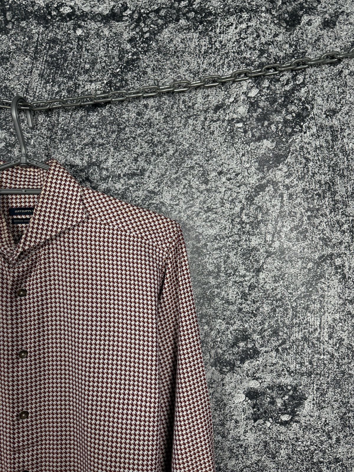 Suitsupply Suitsupply Long Sleeve Shirt Button Up Cotton Two Ply Sz 39 Size US M / EU 48-50 / 2 - 2 Thumbnail