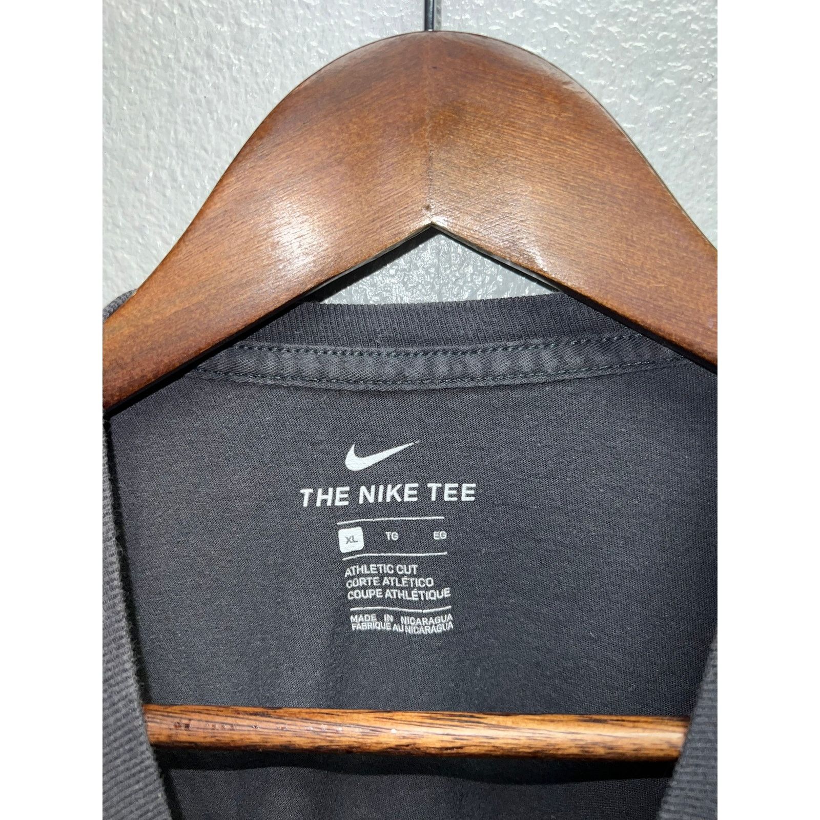 Nike Womens Air Force Top shirt Nike Gray College University Tee Size XL / US 12-14 / IT 48-50 - 6 Thumbnail