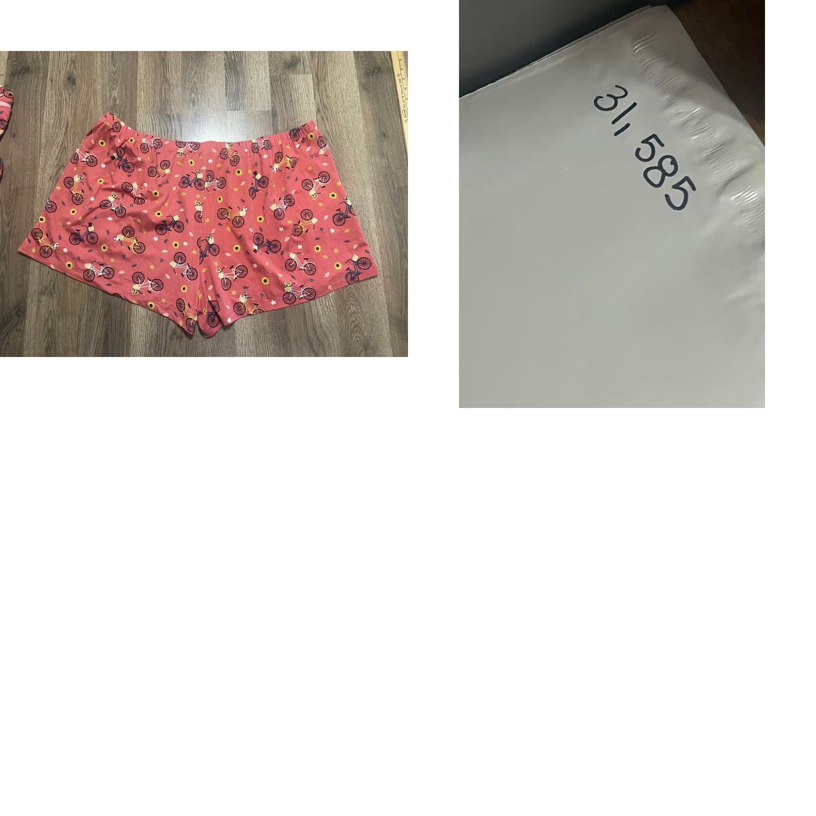 Vintage VINTAGE Joyspun PJ Set Womens 2X Pink Sunflowers Bikes Leaves Tank Top & Shorts Size XXL / US 16-18 / IT 52-54 - 10 Thumbnail